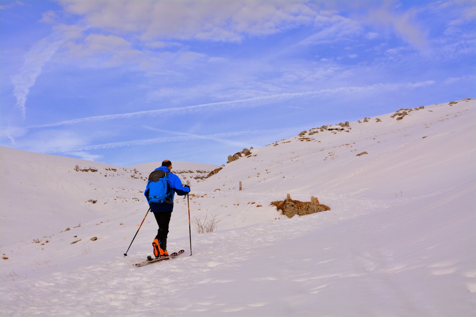 Nikon D7100 sample photo. Cross-country skiing, skiing, snow photography
