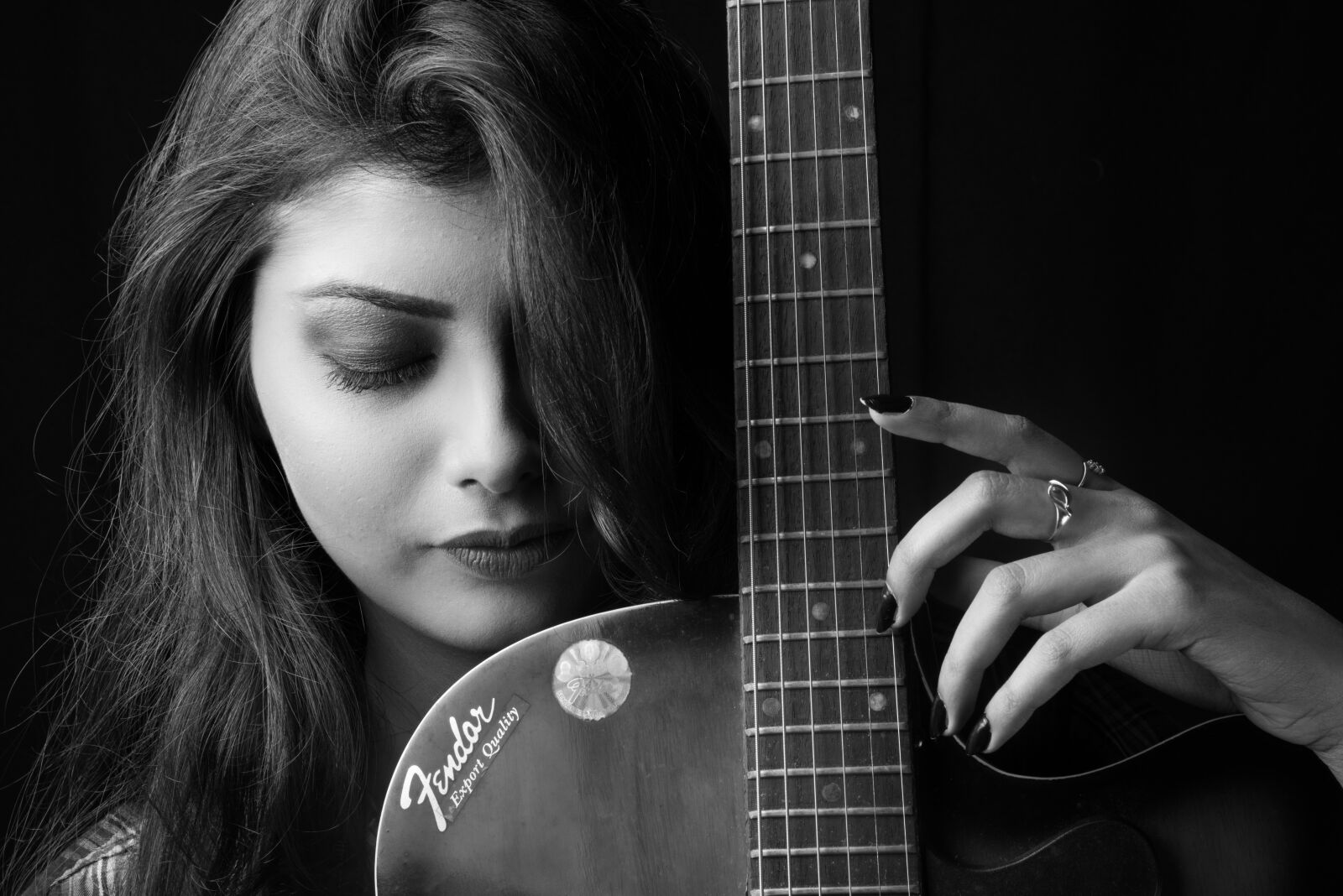 Nikon D810 sample photo. People, woman, music photography