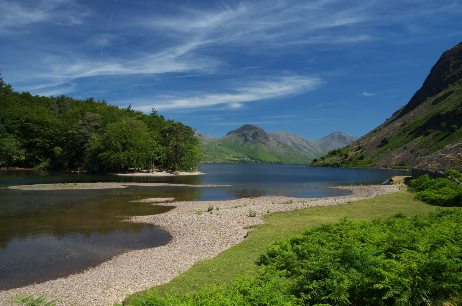 Pentax K-30 sample photo. Wastwater, lake, landscape photography