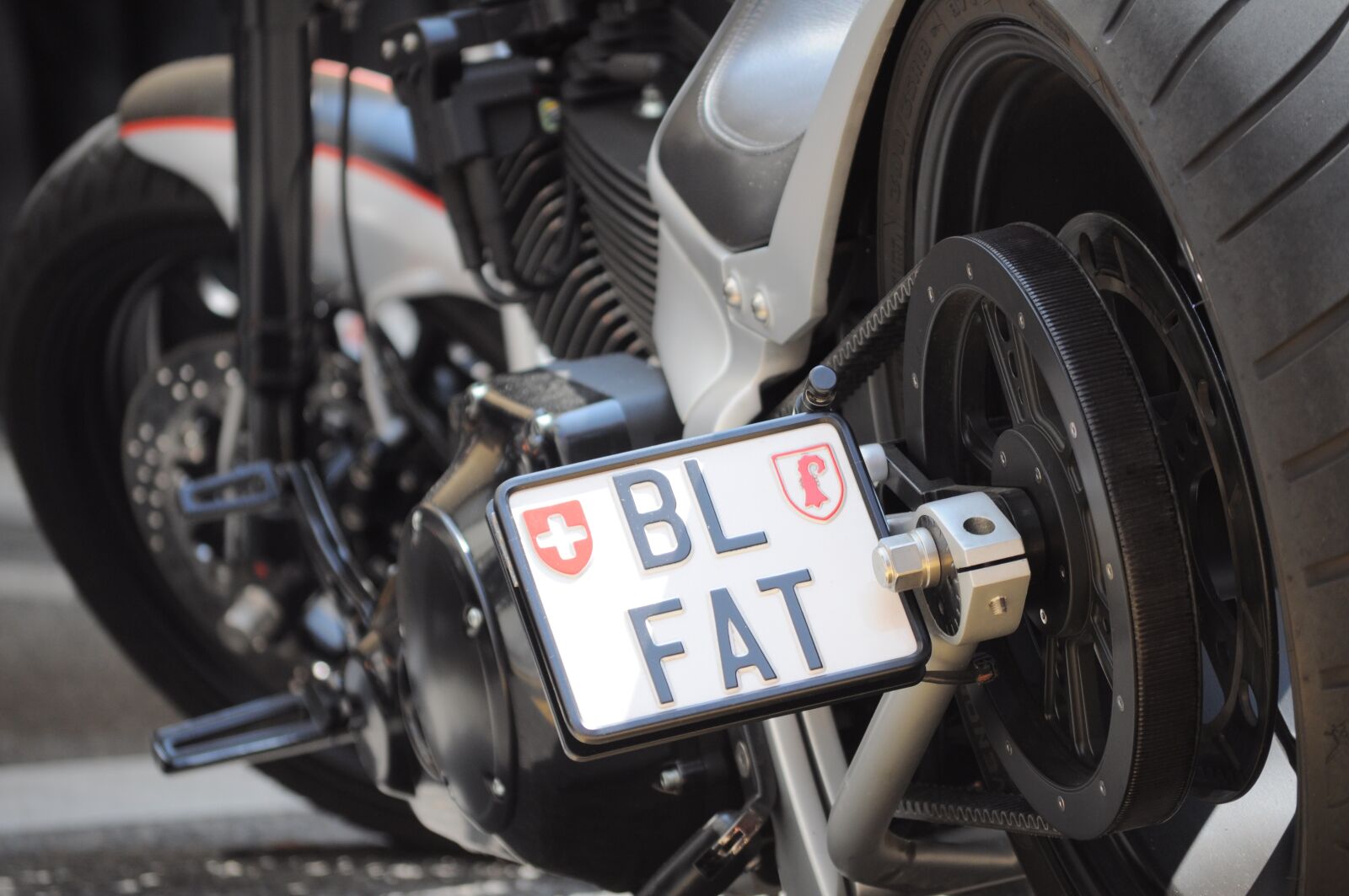 Nikon D5000 sample photo. Harley davidson, moto, switzerland photography