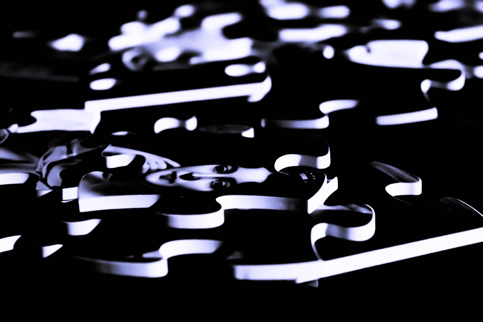 Canon EOS 70D sample photo. Puzzle, black, white photography