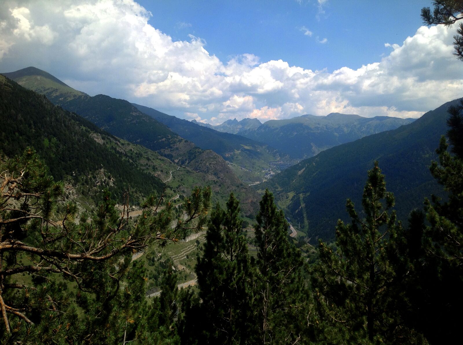 Apple iPad sample photo. Pyrenees, andorra, mountains photography
