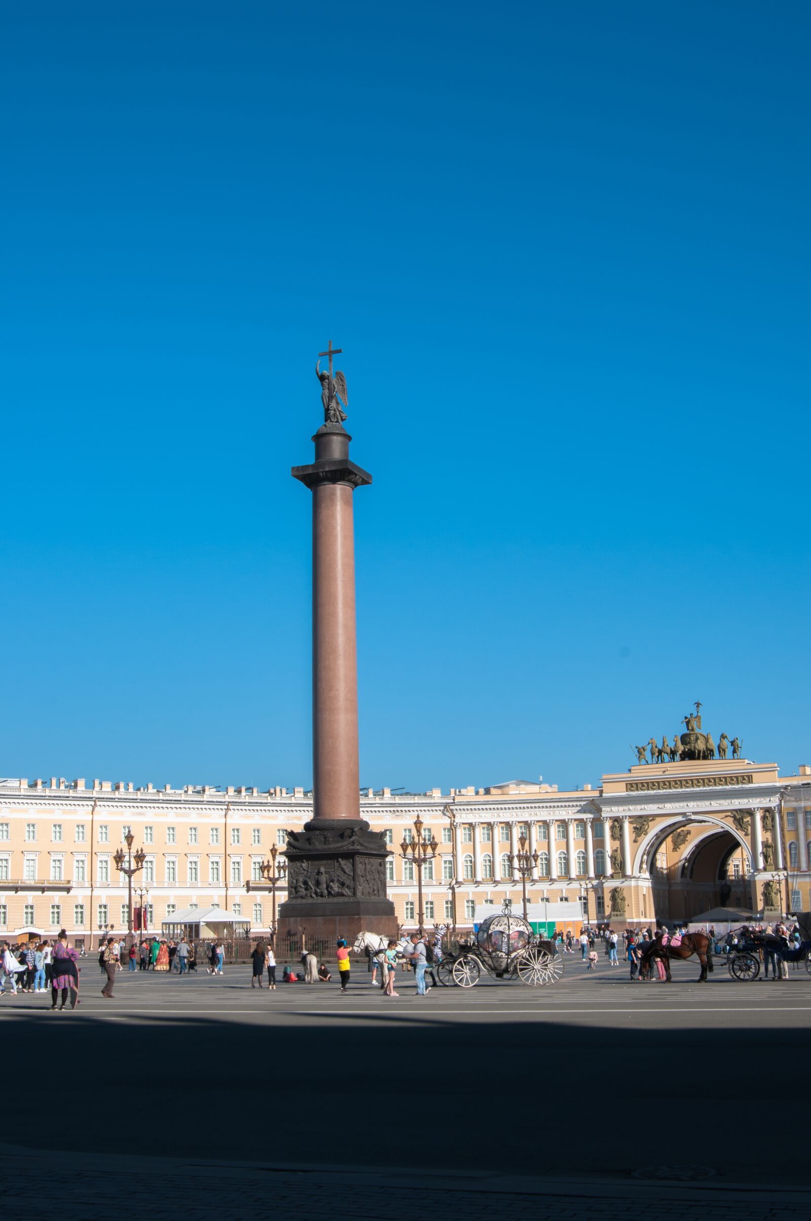 Nikon D300S sample photo. Palace square, petersburg, russia photography