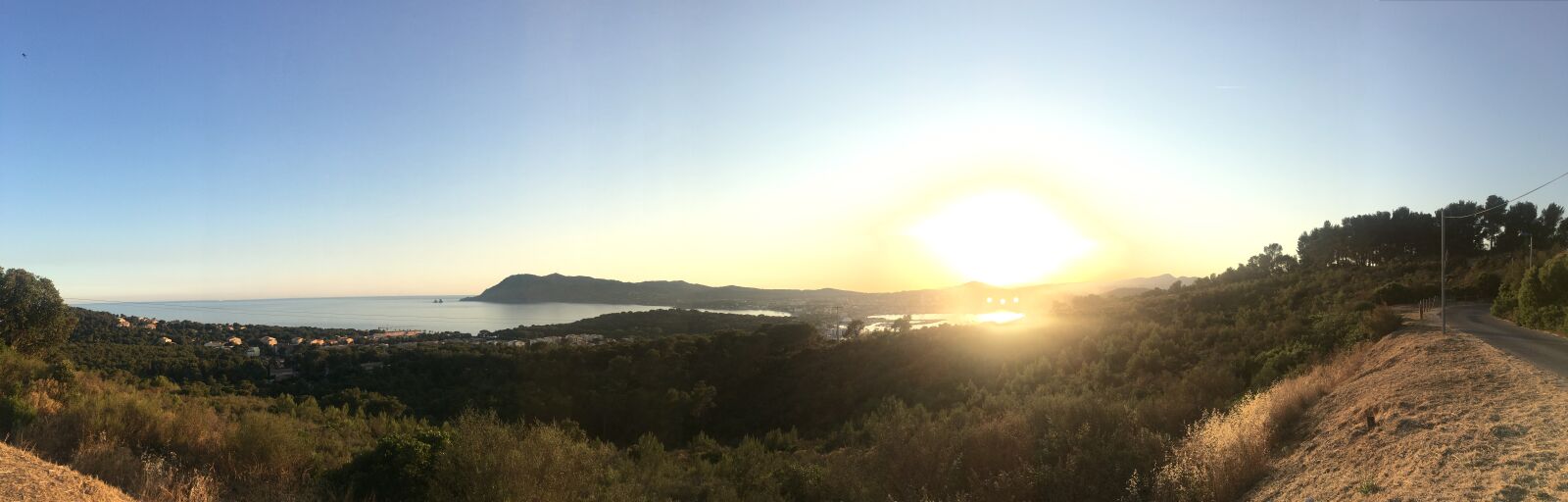 Apple iPhone 6s sample photo. Panorama, south, blue photography