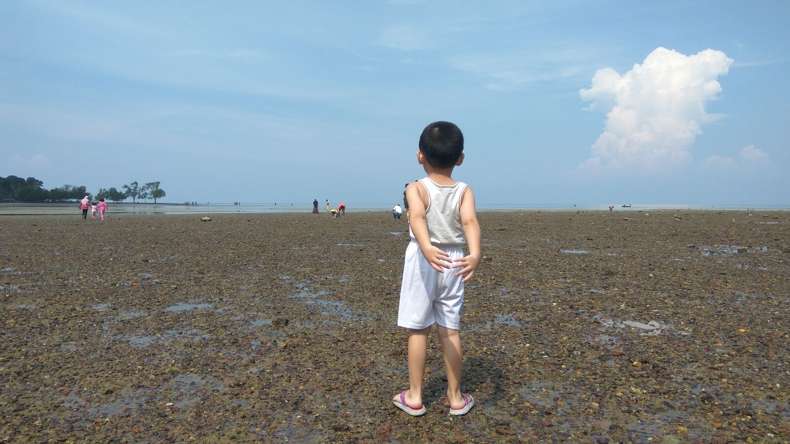 Xiaomi Redmi Note3 sample photo. Beach, kid, nature photography