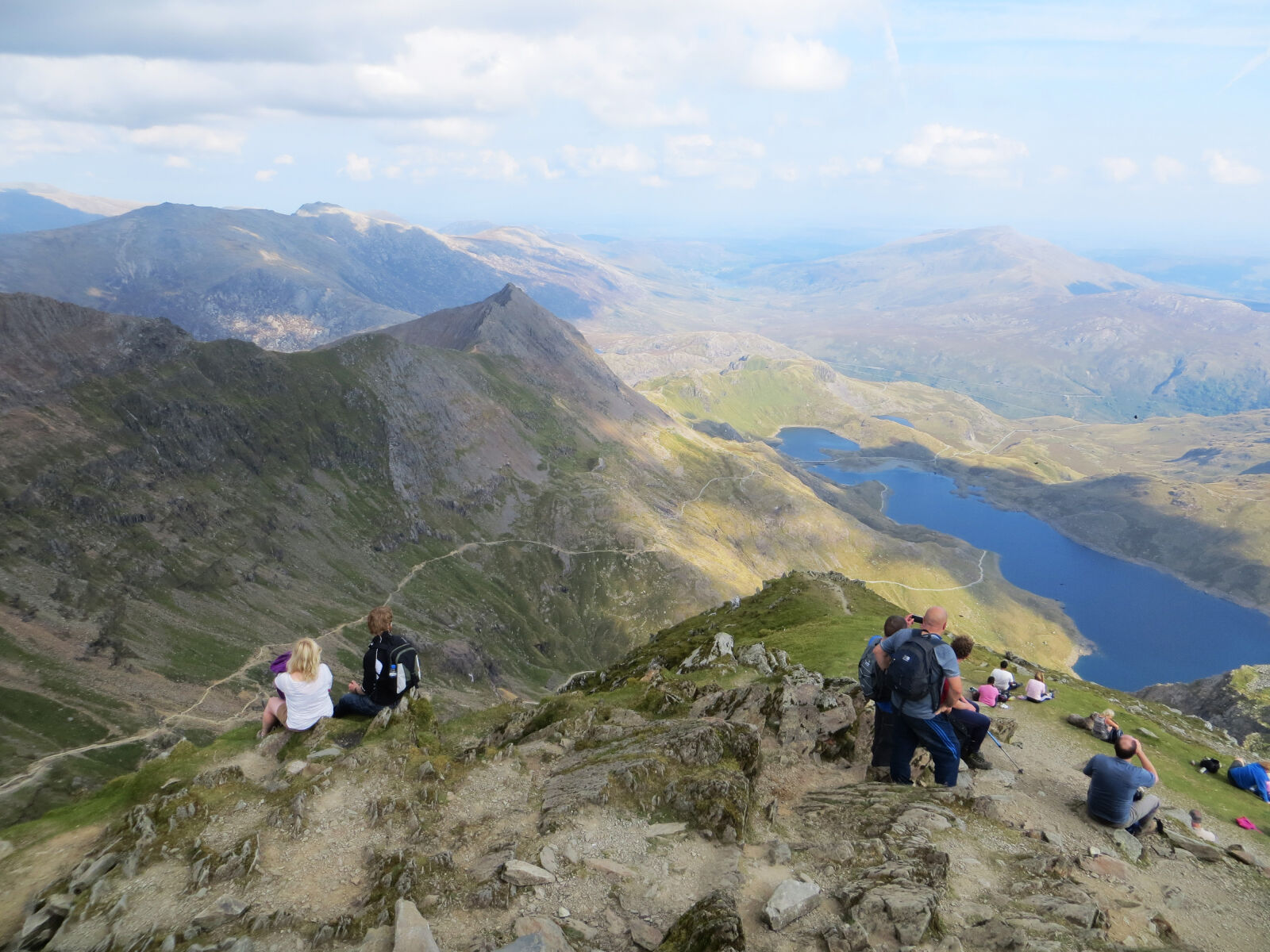 Canon PowerShot SX260 HS sample photo. Cloud, hiking, llanberis, mountains photography