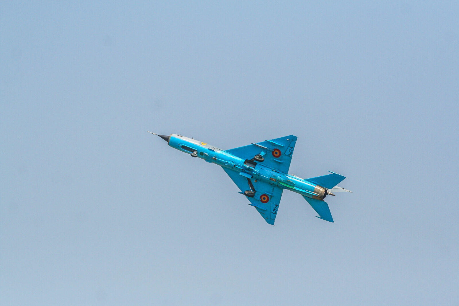 Canon EOS 350D (EOS Digital Rebel XT / EOS Kiss Digital N) sample photo. Bias, 2016, fighter, aircraft, mig, 21 photography