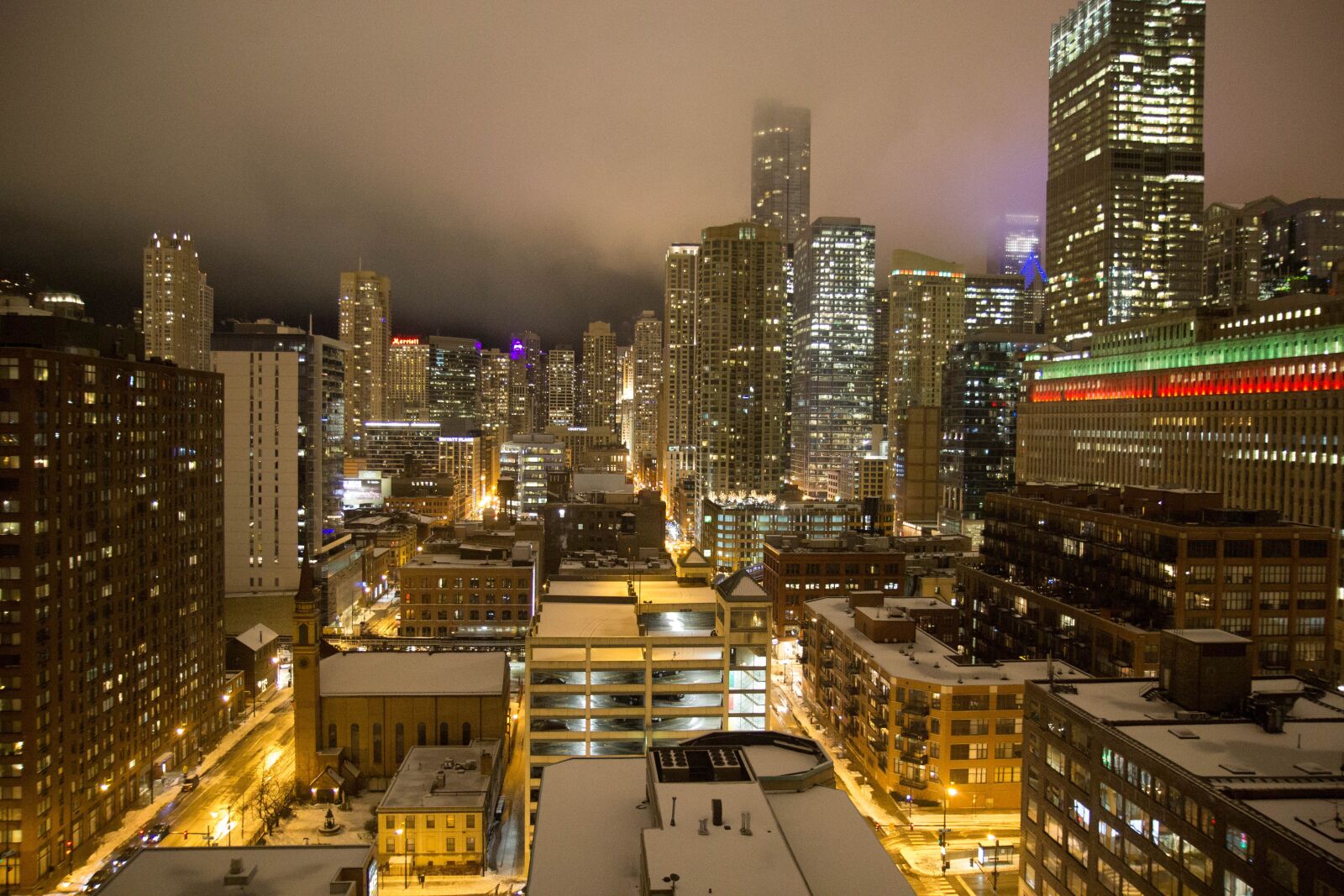 Canon EOS 60D sample photo. Chicago, christmas, christmas lights photography