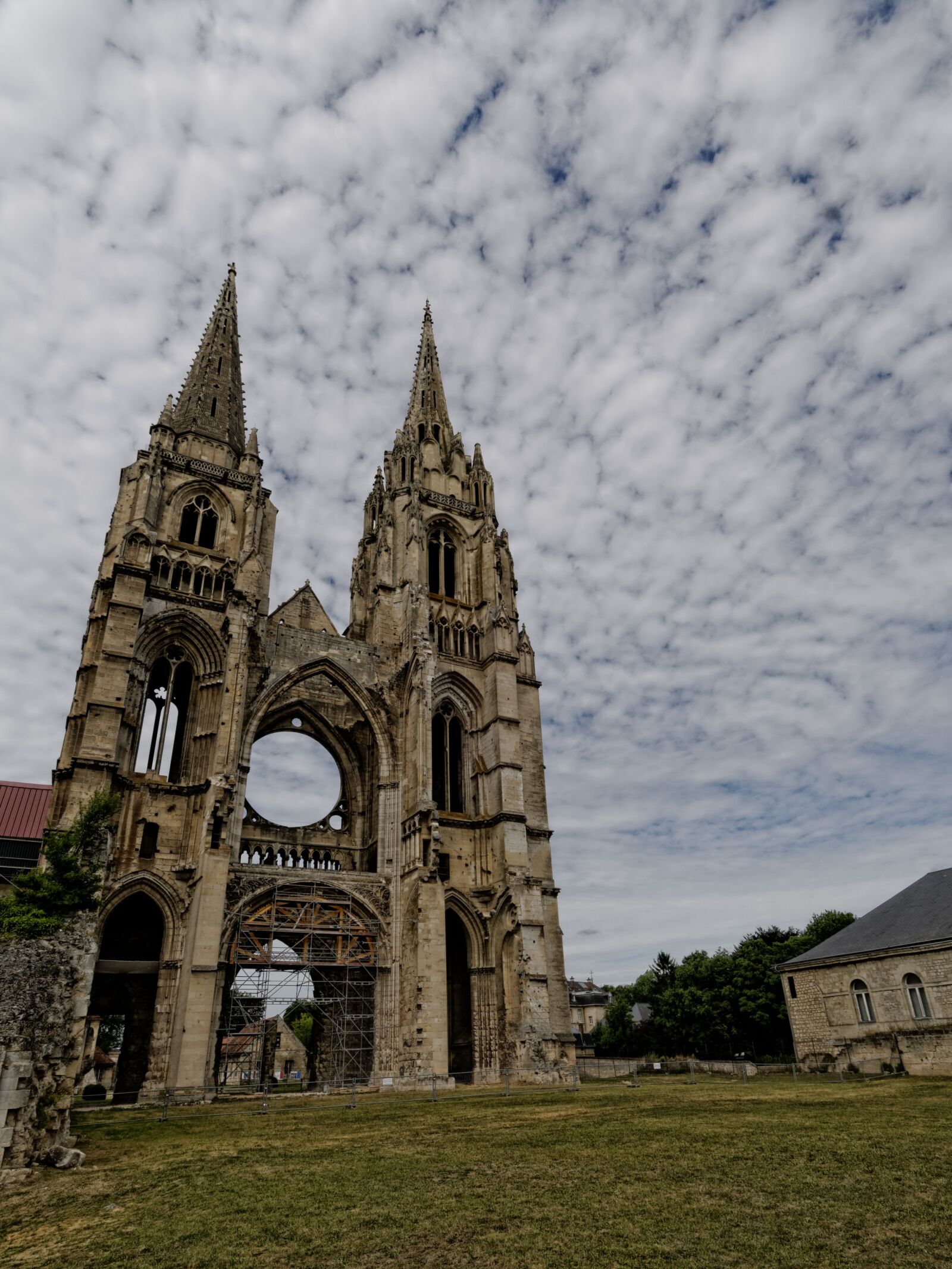 Nikon D300S sample photo. Soissons, france, cathedral photography