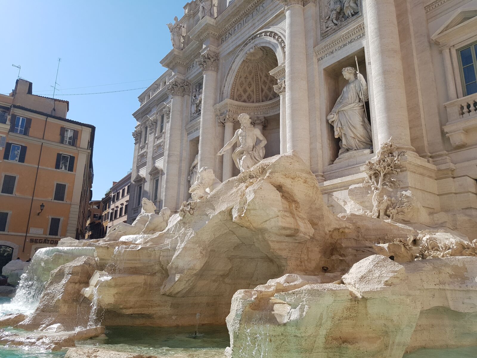 Samsung Galaxy S7 Edge sample photo. Fontana di trevi, italy photography