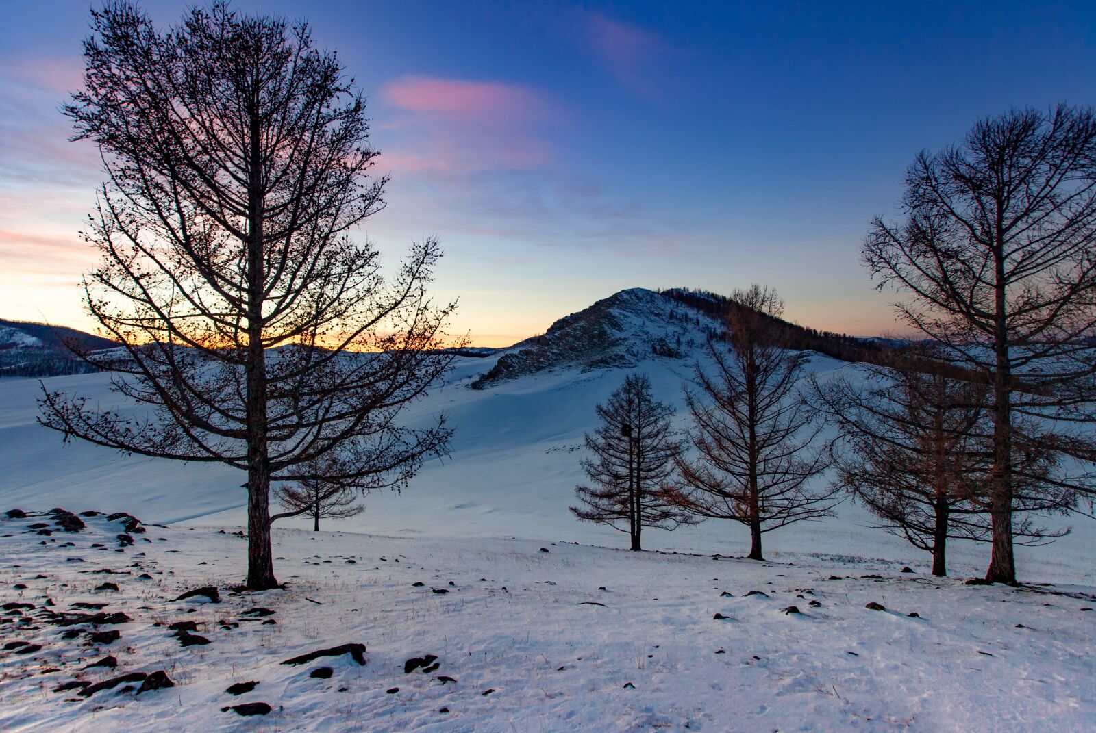 Canon EOS 5D Mark II sample photo. Landscape, winter, hill photography