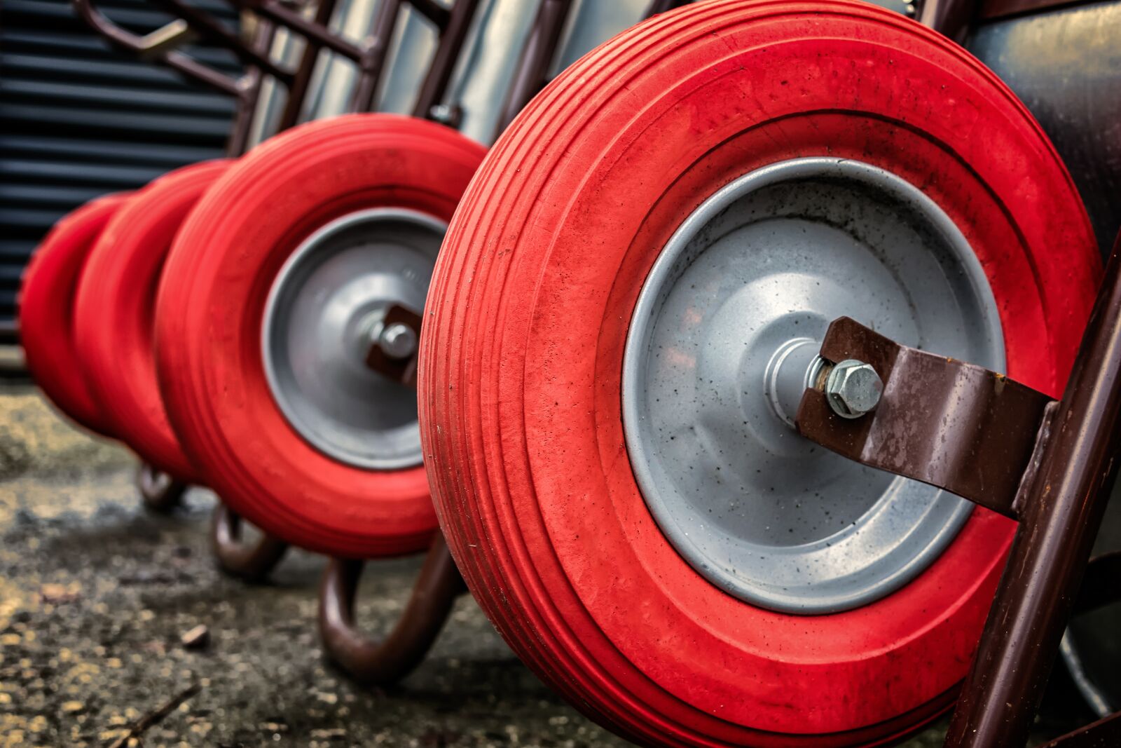 Nikon D3300 sample photo. Wheelbarrow, cart, wheel photography