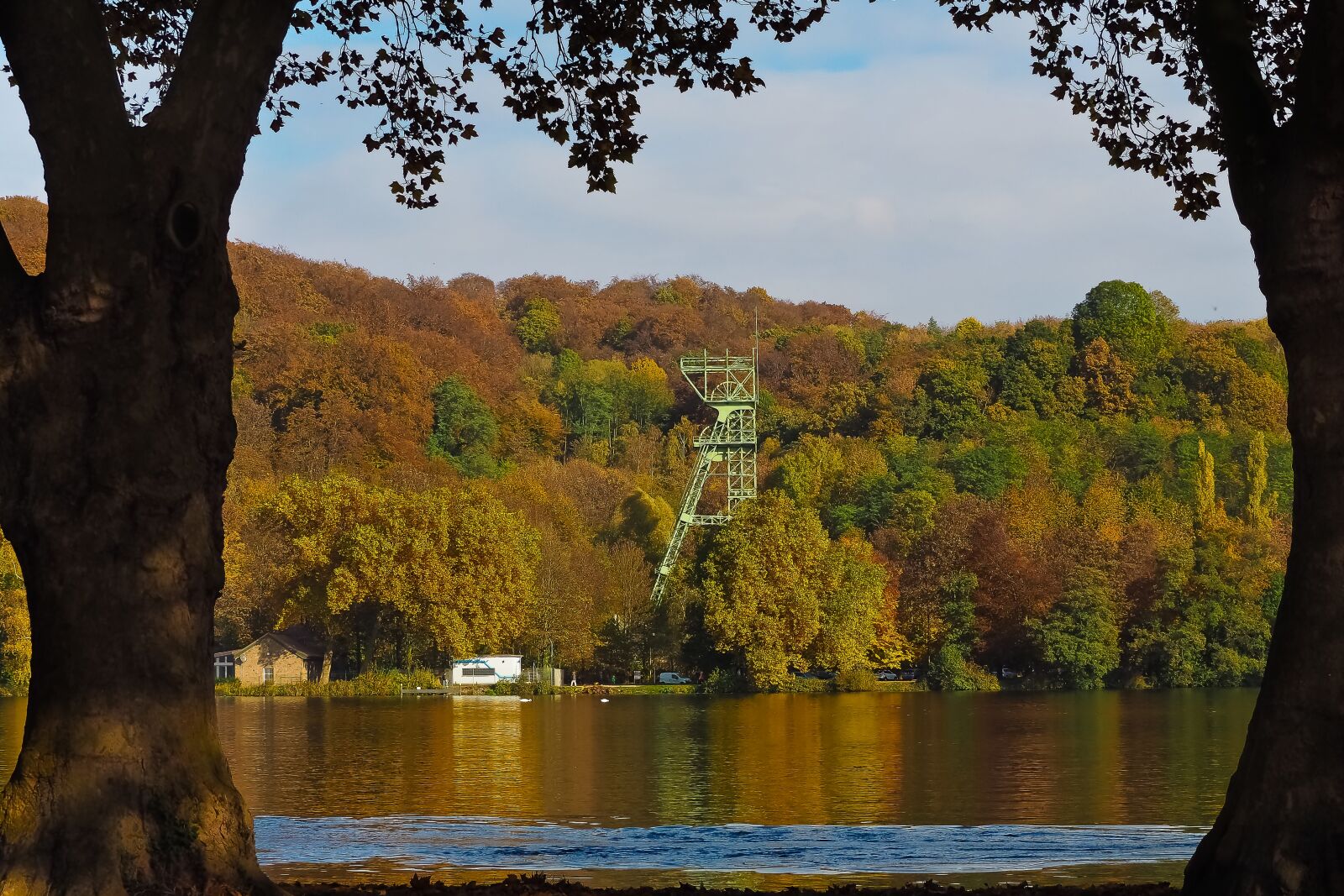 Olympus OM-D E-M10 sample photo. Lake, autumn, nature photography