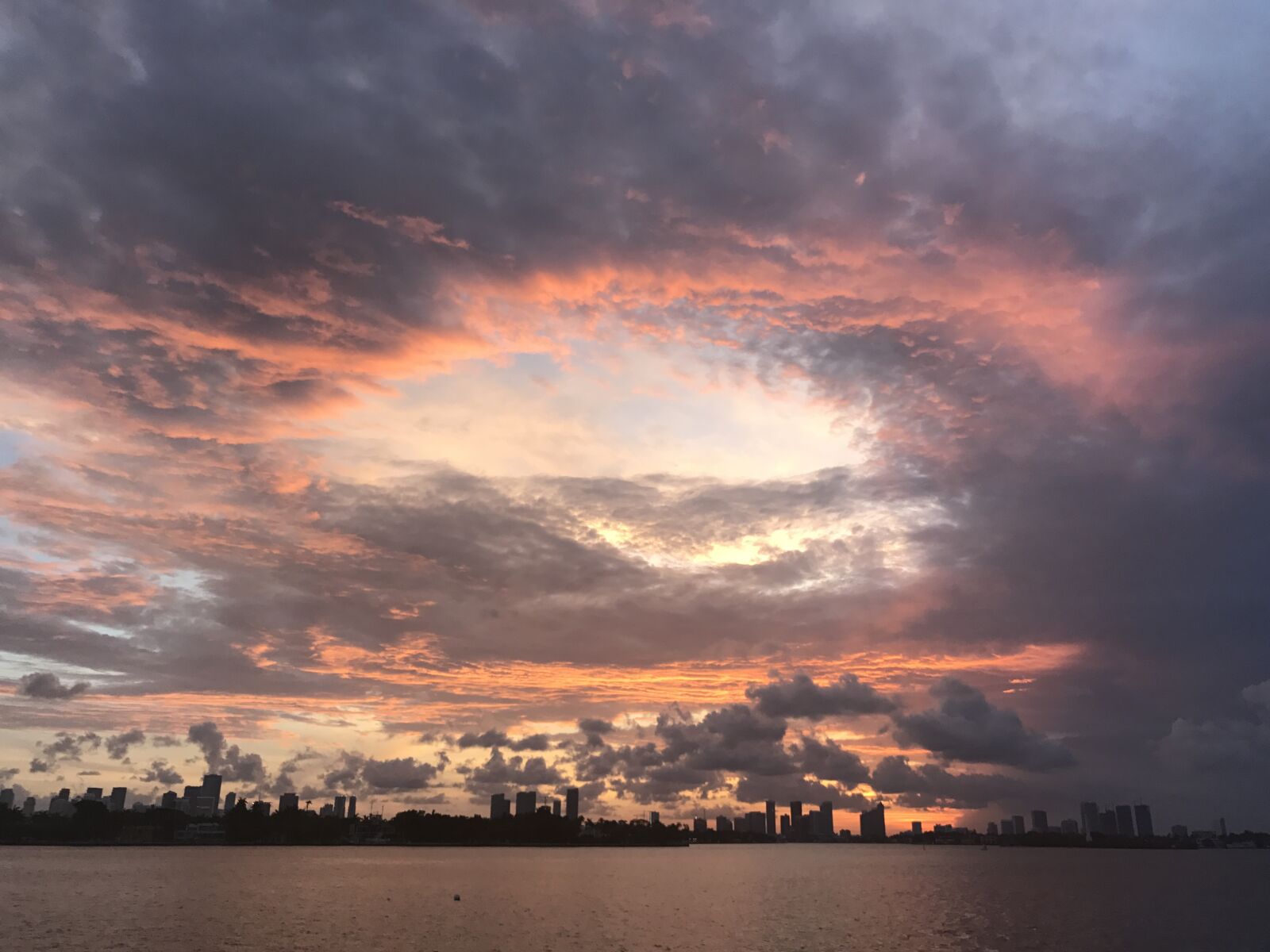 iPhone 7 Plus back dual camera 3.99mm f/1.8 sample photo. Miami, brickell, bay photography