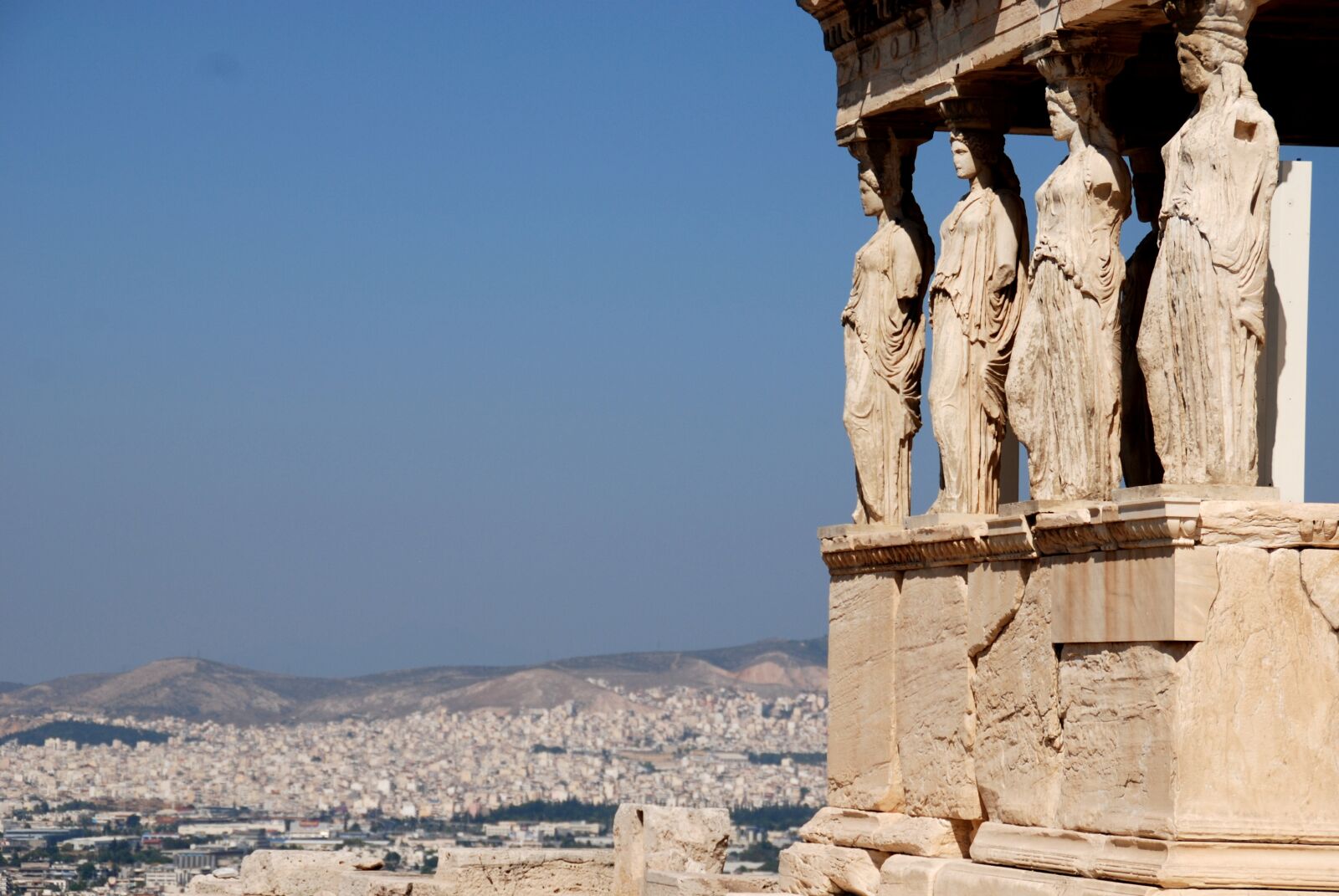 Nikon D80 sample photo. Greece, athens, column photography