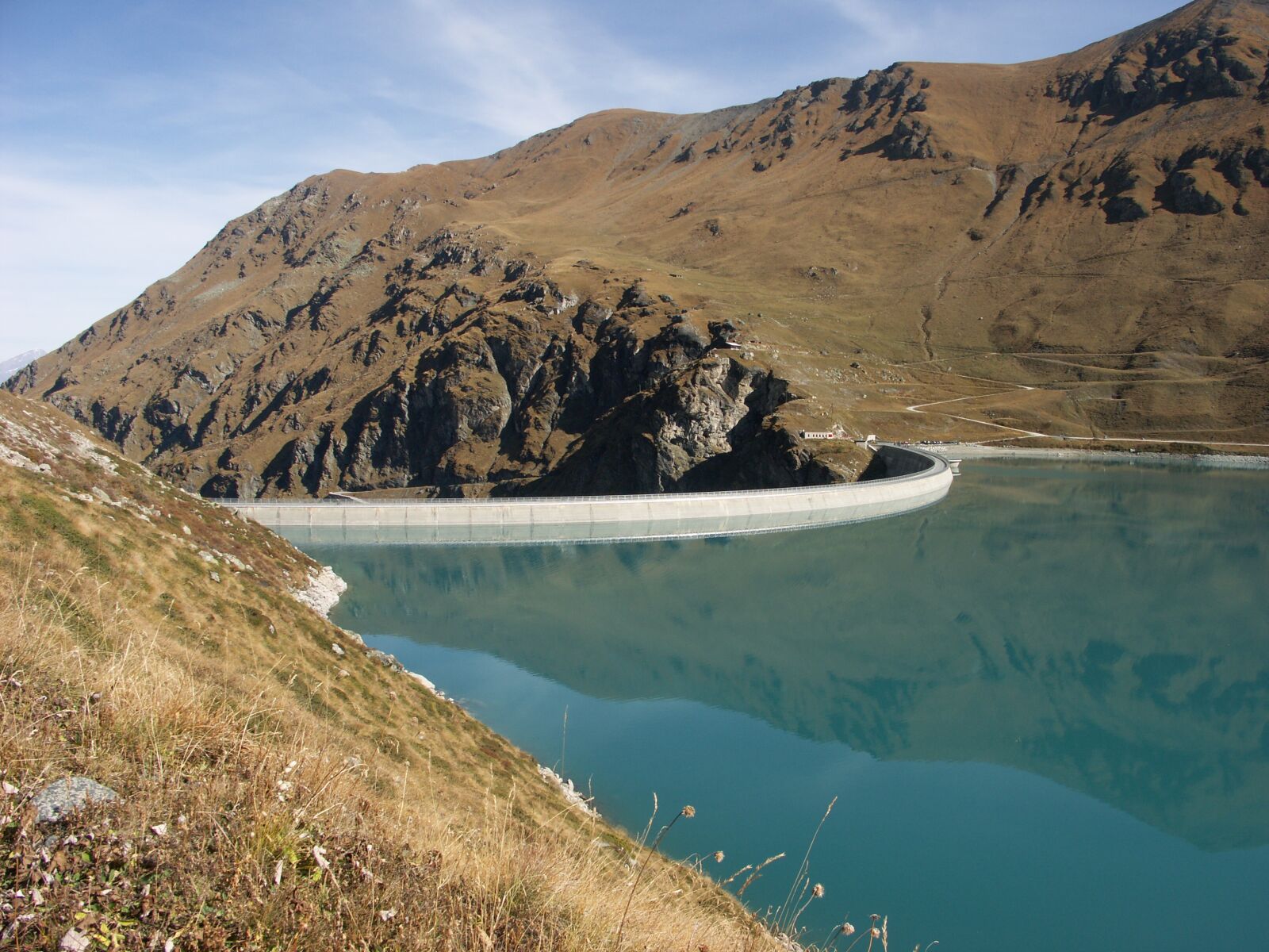 KONICA MINOLTA DiMAGE A2 sample photo. Lake, of moiry, valais photography