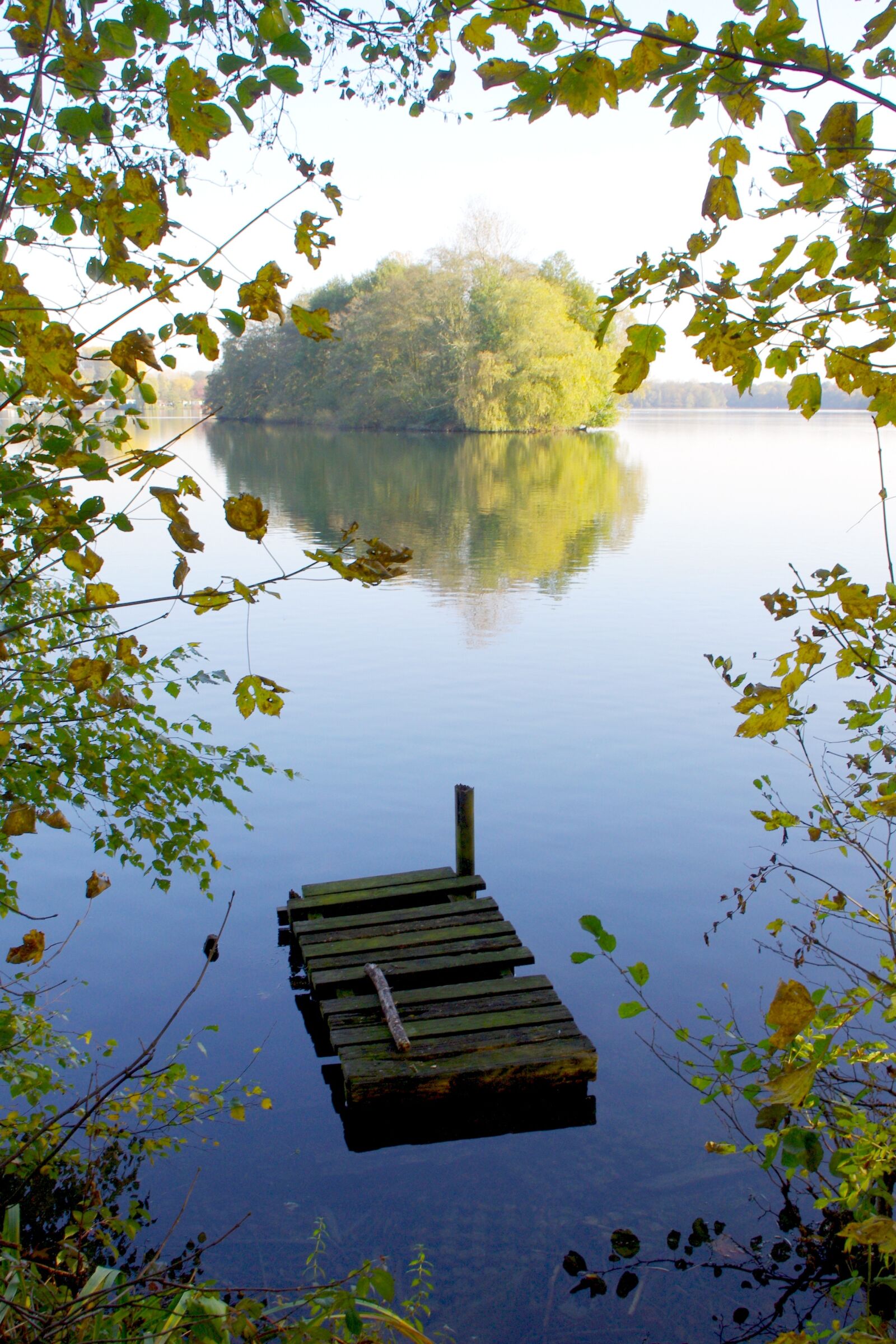 Pentax K-x sample photo. Lake, trees, landscape photography