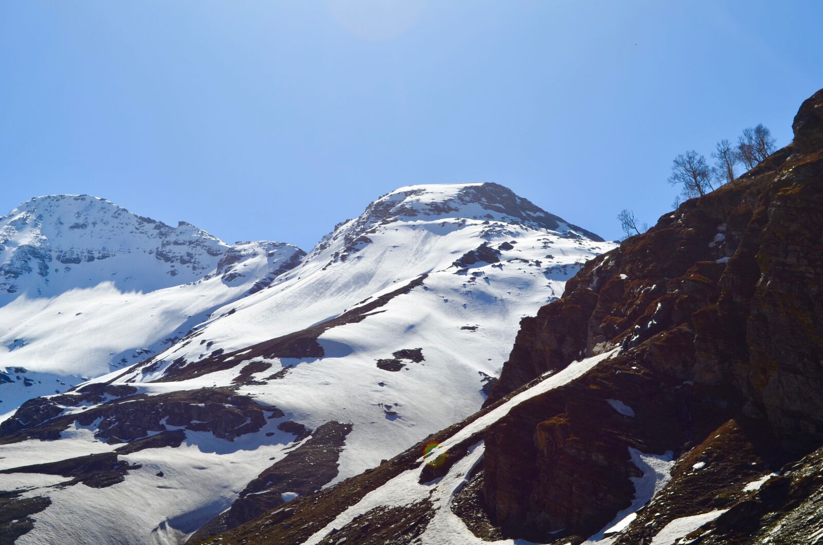 Nikon D5100 sample photo. Snow, mountain, landscape photography