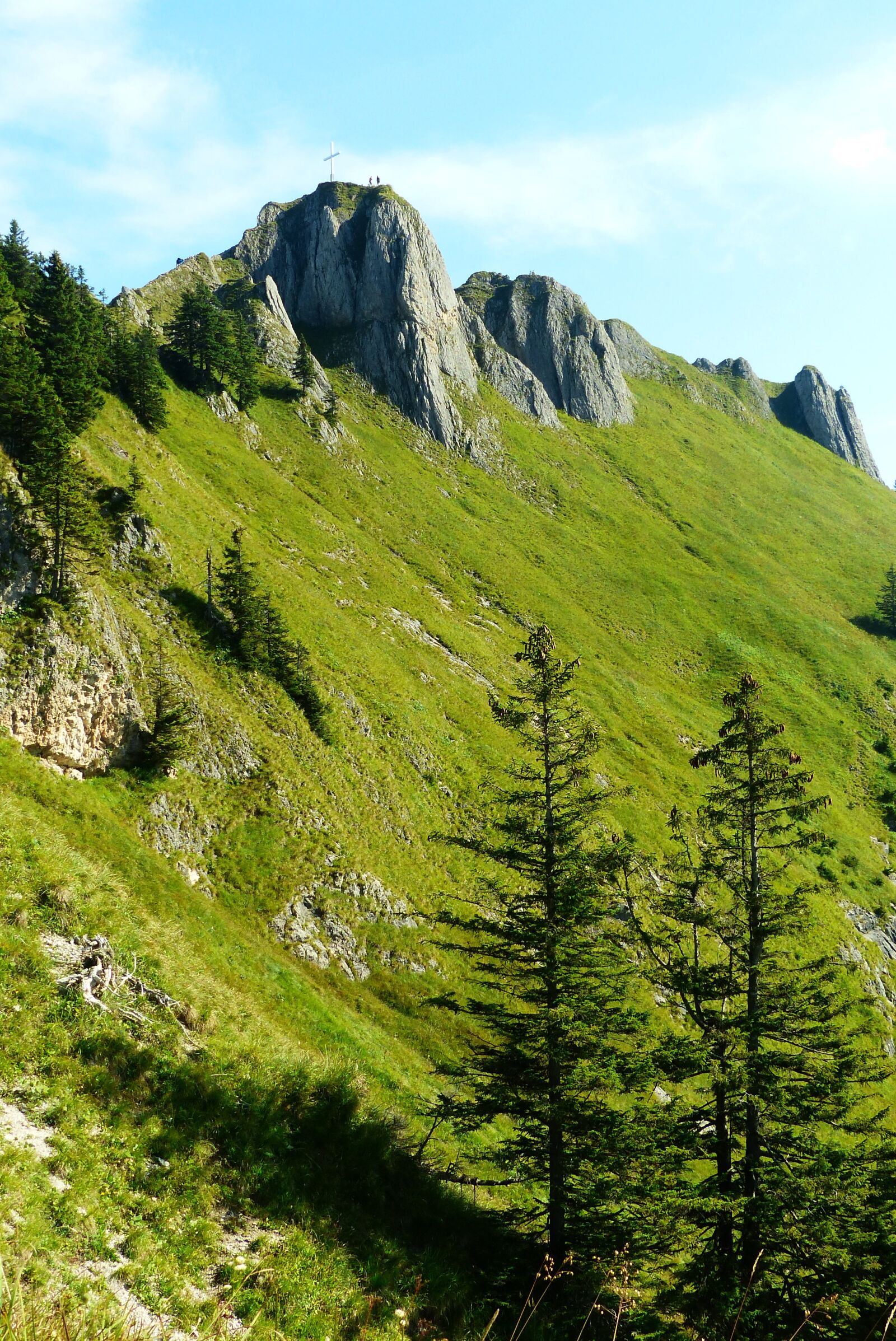 Panasonic Lumix DMC-FZ200 sample photo. Branderschrofen, 1880 m, climbing photography