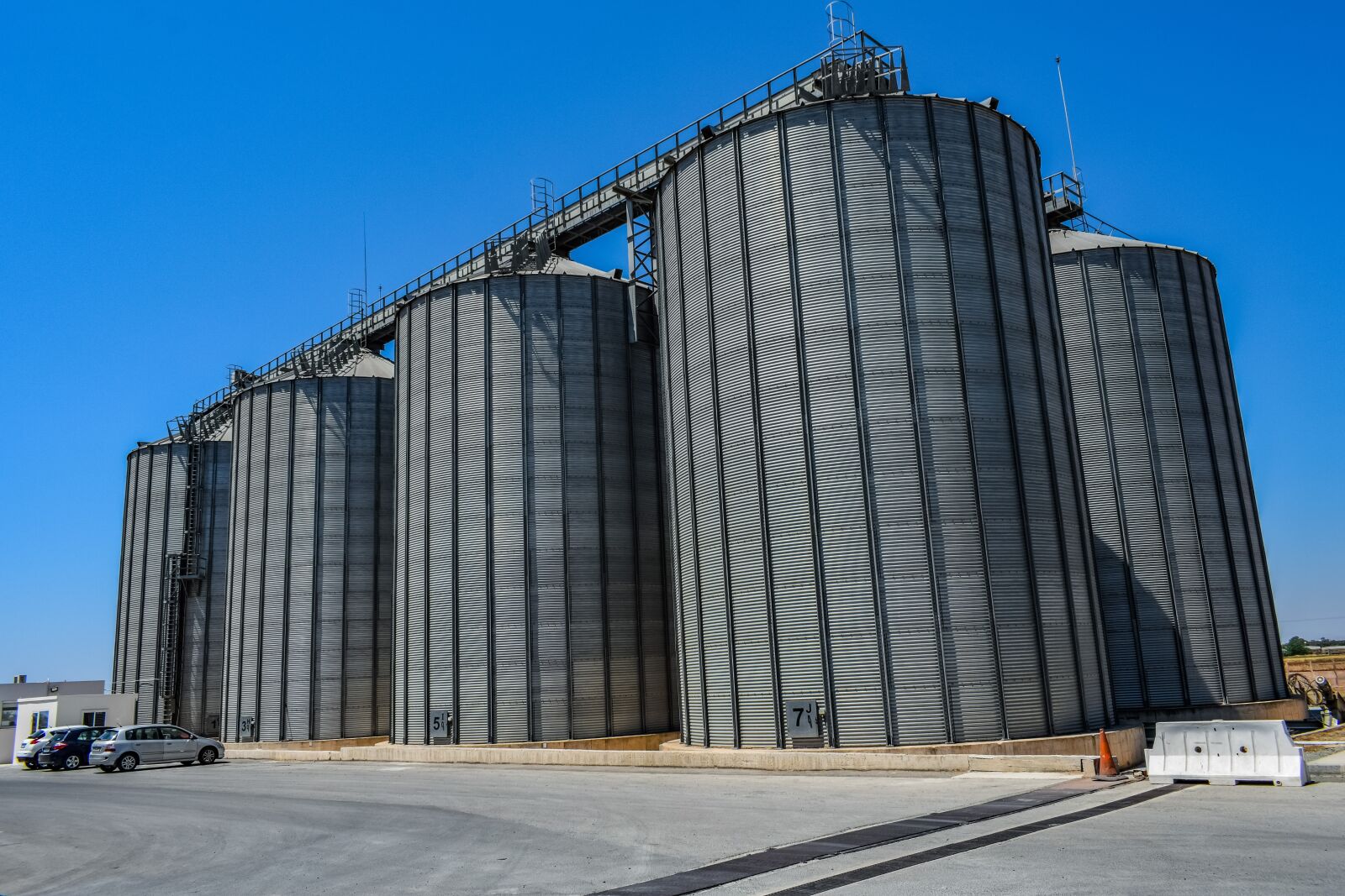 Nikon D3300 sample photo. Silo, tower, industry photography
