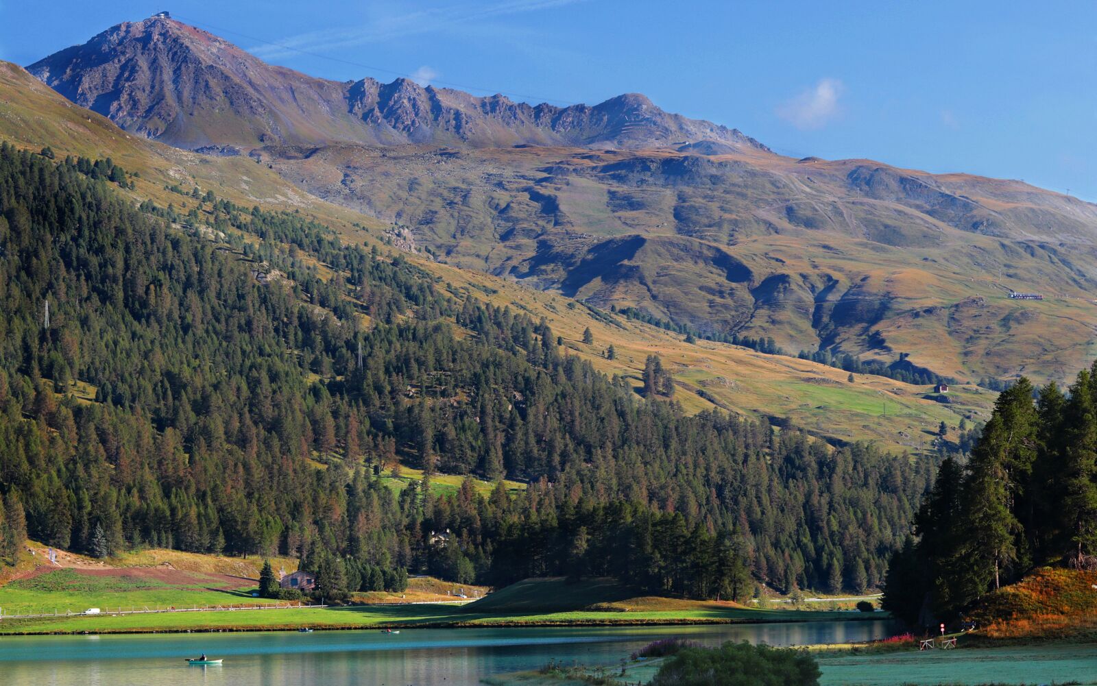 Canon EF 50mm F1.8 STM sample photo. Lake silvaplana, silvaplana, engadin photography