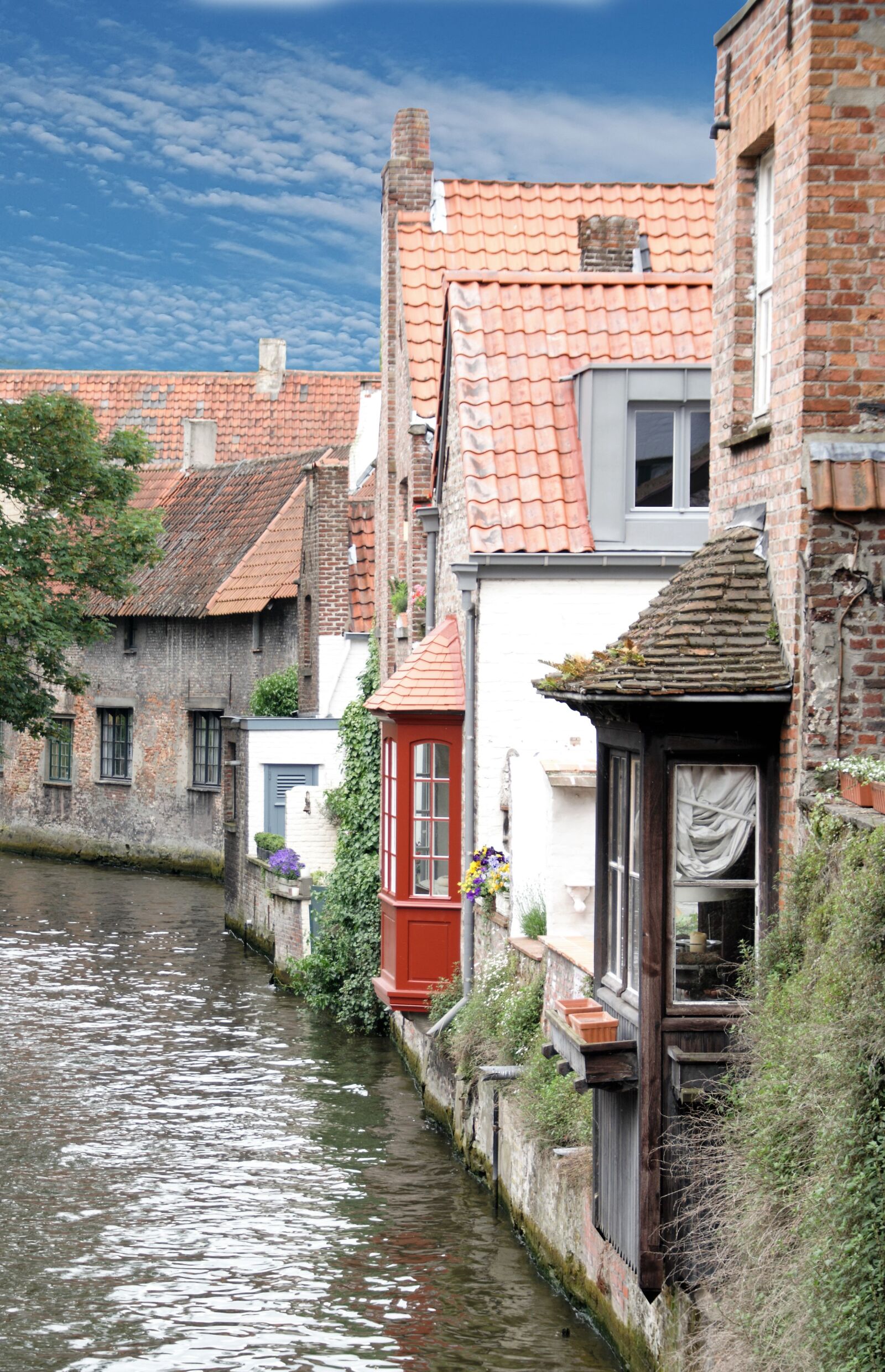 Nikon D300 sample photo. Bruges, channel, romantic photography