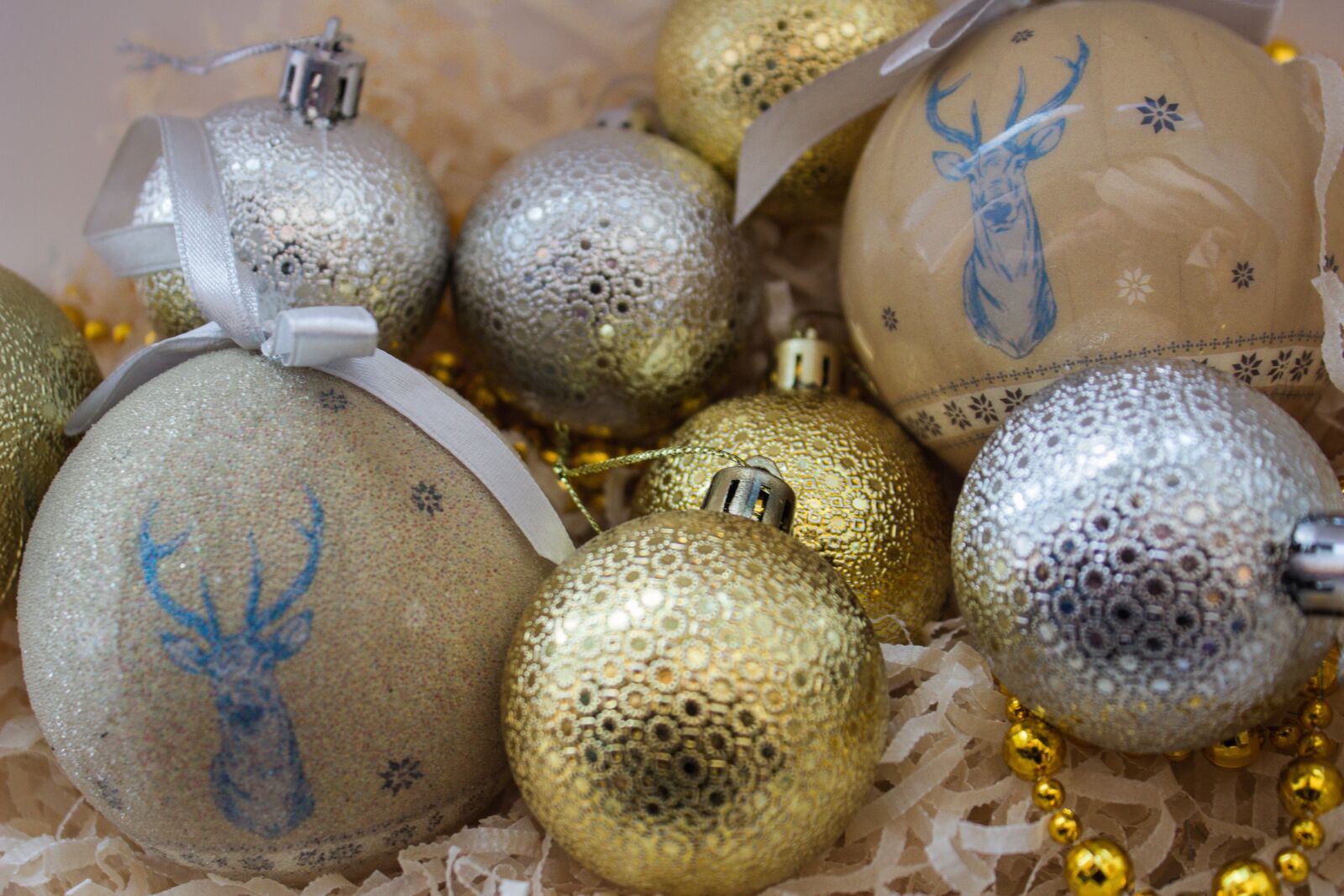 Canon EOS 600D (Rebel EOS T3i / EOS Kiss X5) sample photo. Christmas decorations, christmas tree photography