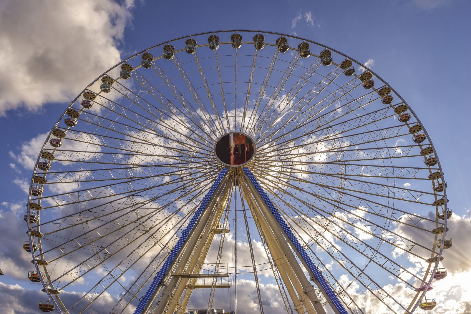 Nikon D3300 sample photo. Ferris wheel, carousel, fair photography