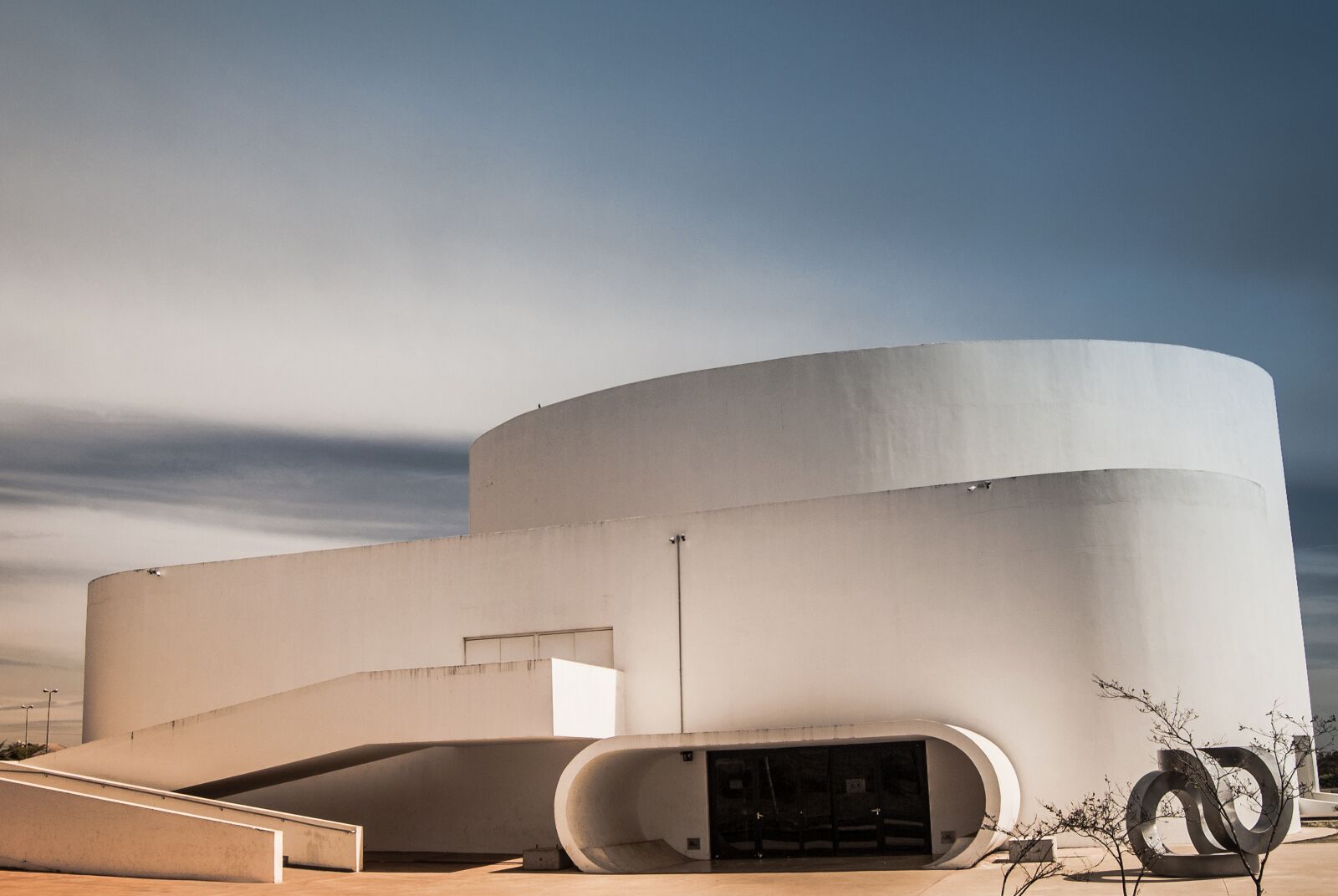Nikon D3000 sample photo. Architecture, uberlândia, museum photography