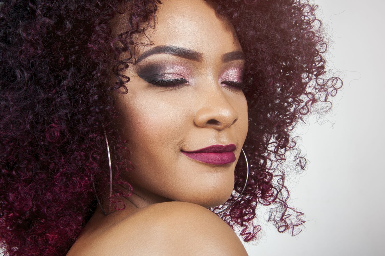 Nikon D90 sample photo. Beauty, red, hair photography