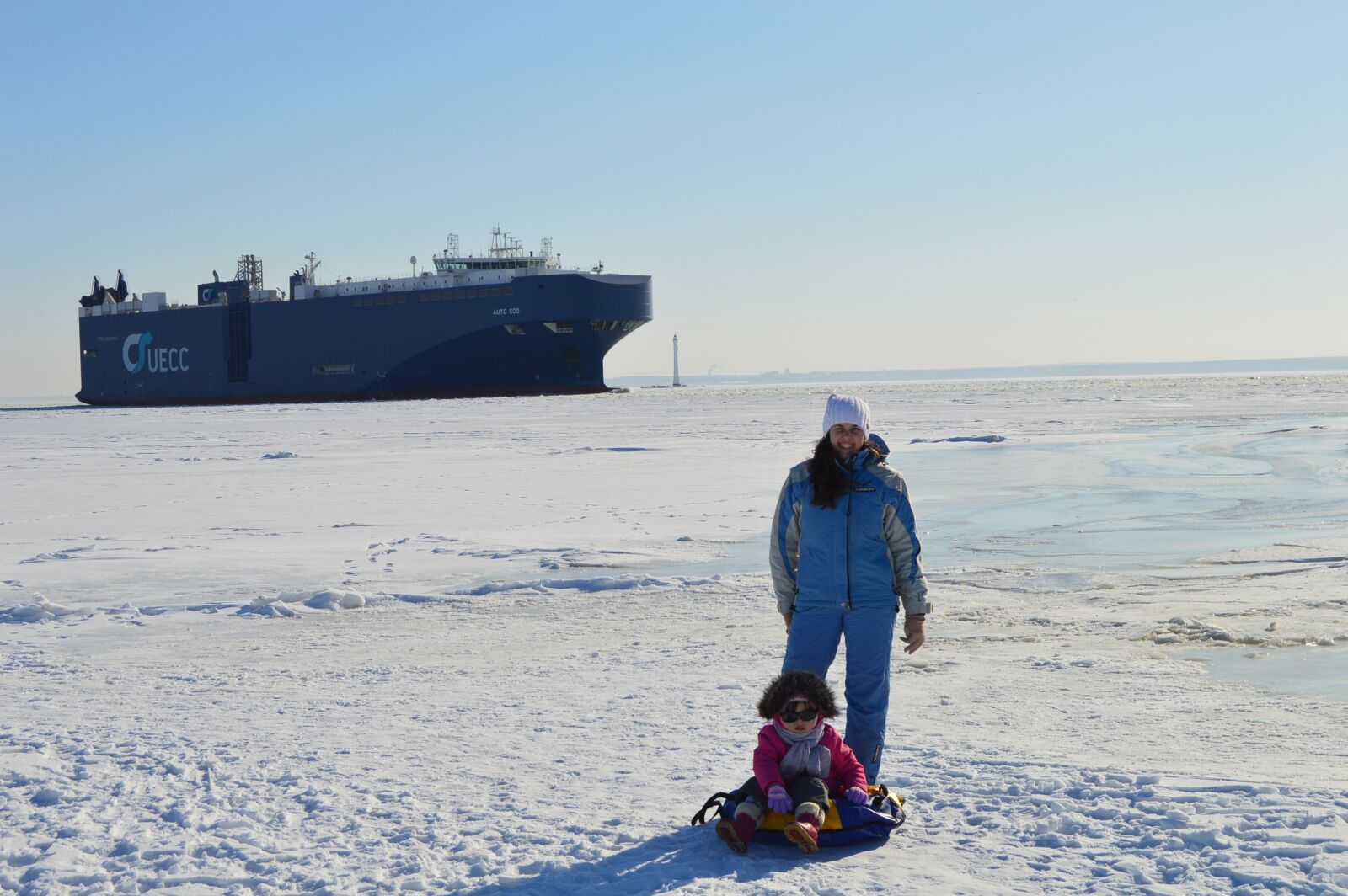 Nikon D3200 sample photo. Ice, fort, ship photography