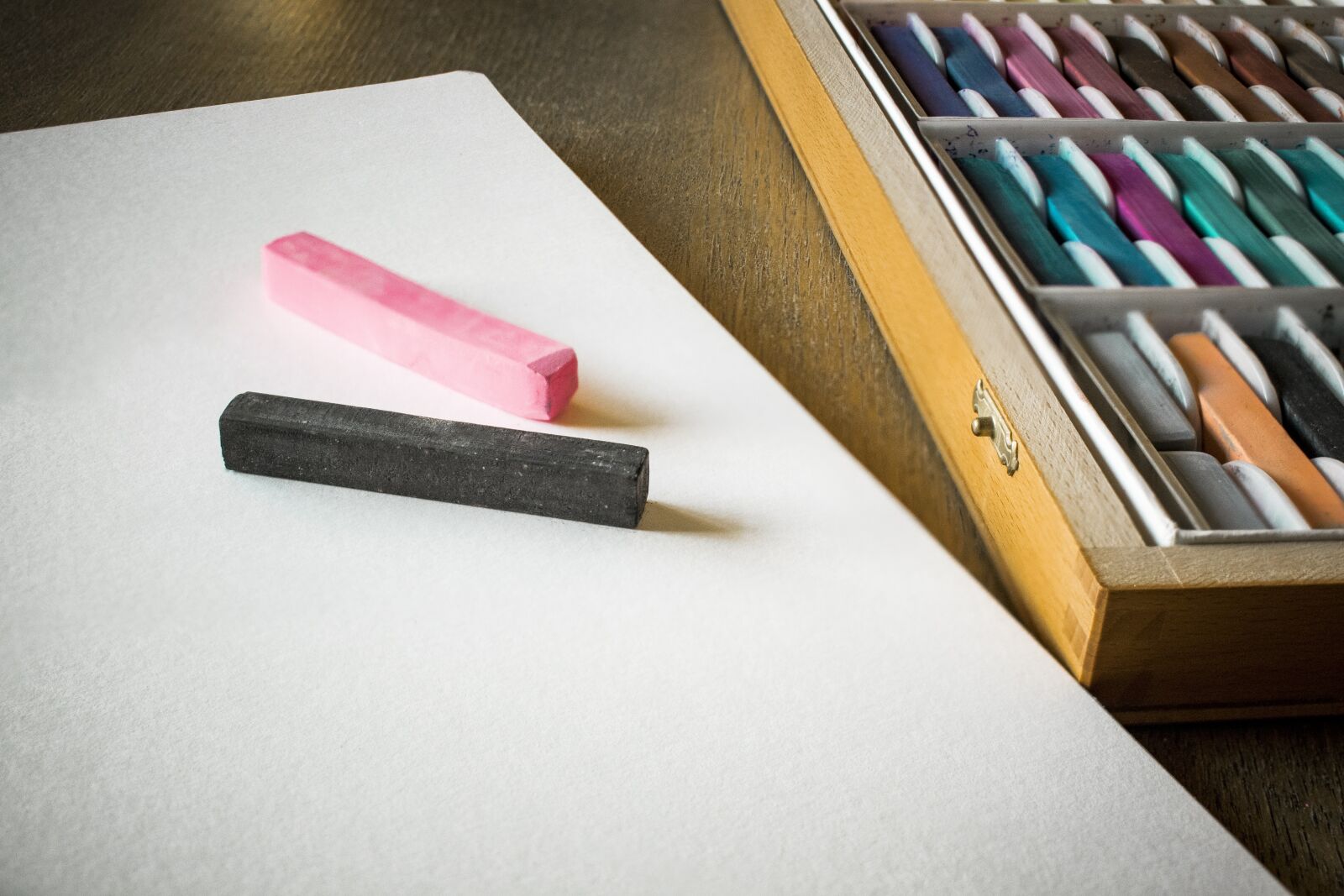 Nikon D5300 sample photo. Cakes, chalks, oil photography