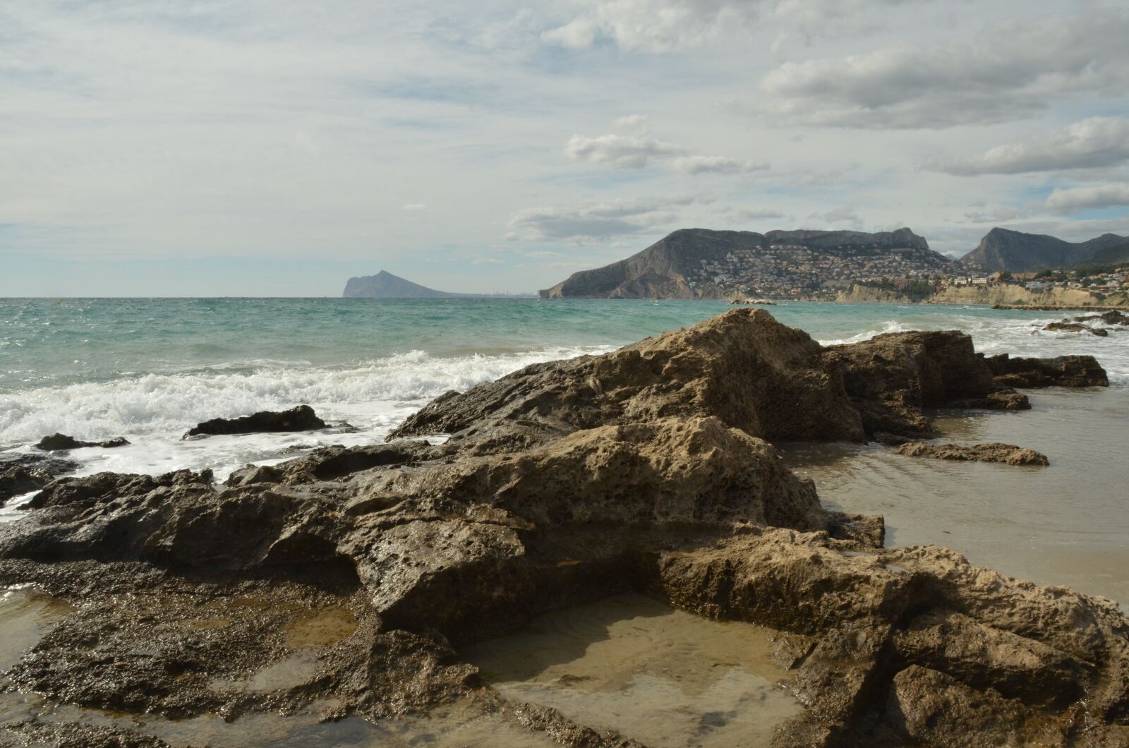 Nikon D7000 sample photo. Sea, beach, rock photography