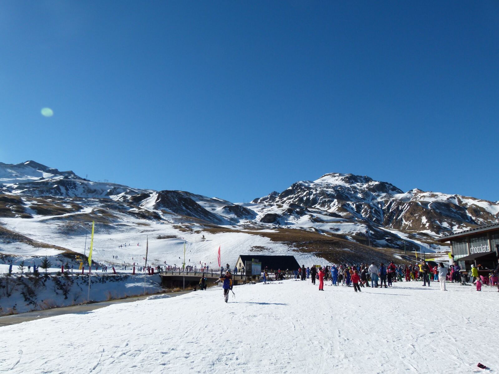 Panasonic Lumix DMC-FZ100 sample photo. Snow, formigal, spain photography