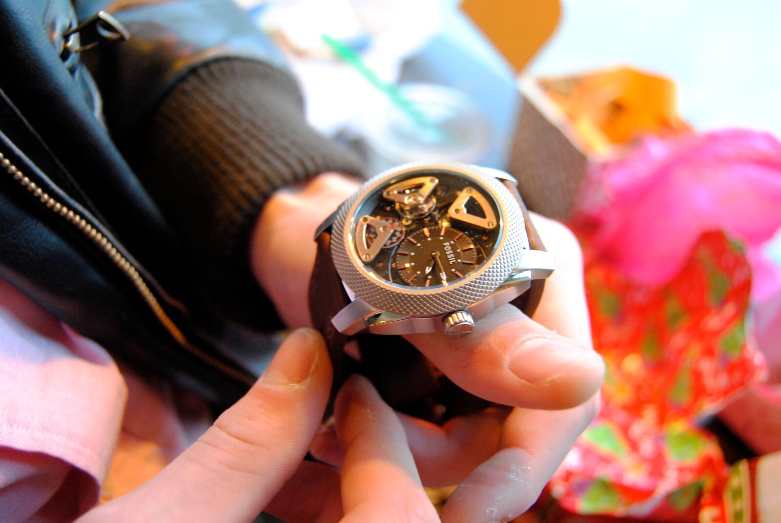 Nikon D3000 sample photo. Watch, christmas, gifts photography