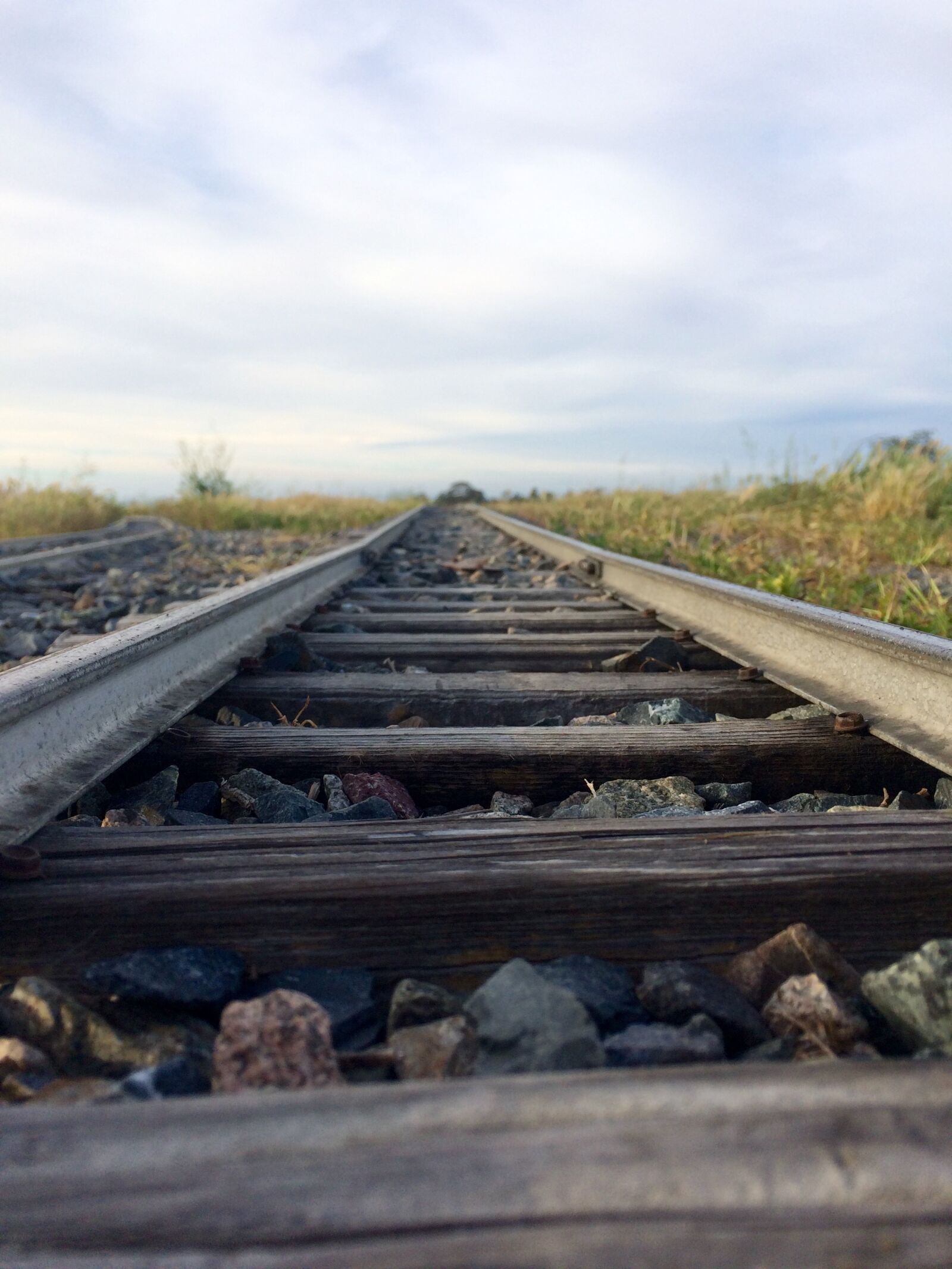 Apple iPhone 5s sample photo. Railroad, rural, rail photography