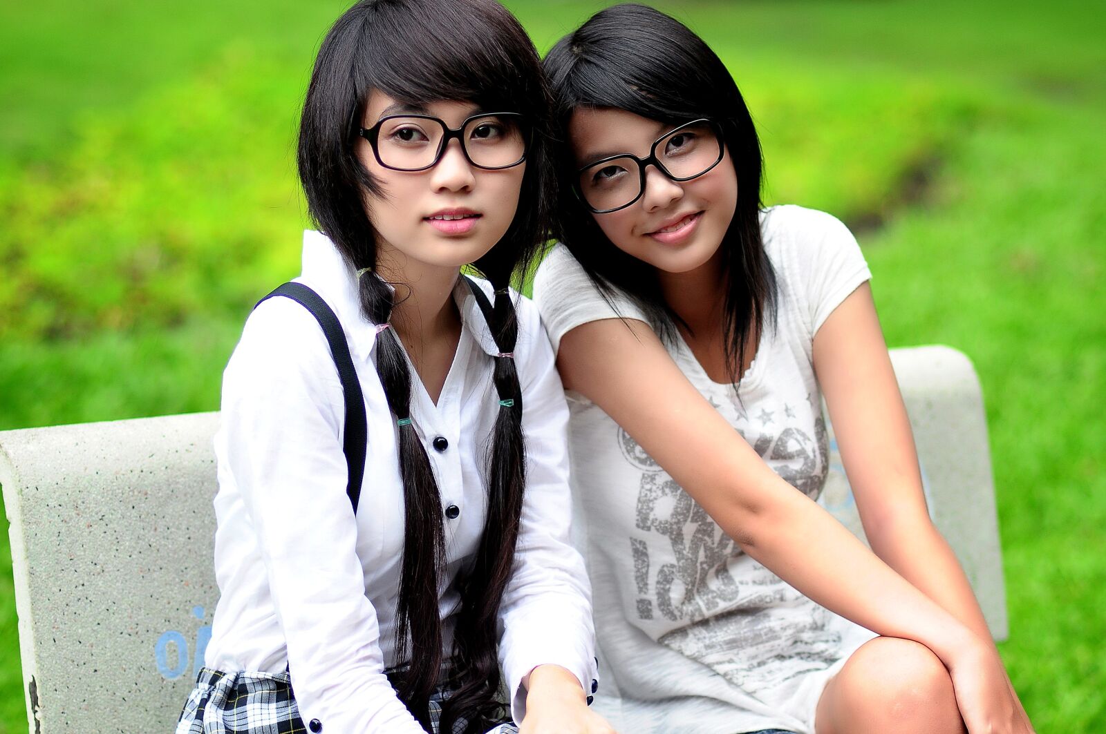 Nikon D90 sample photo. Pretty asian girls, portrait photography