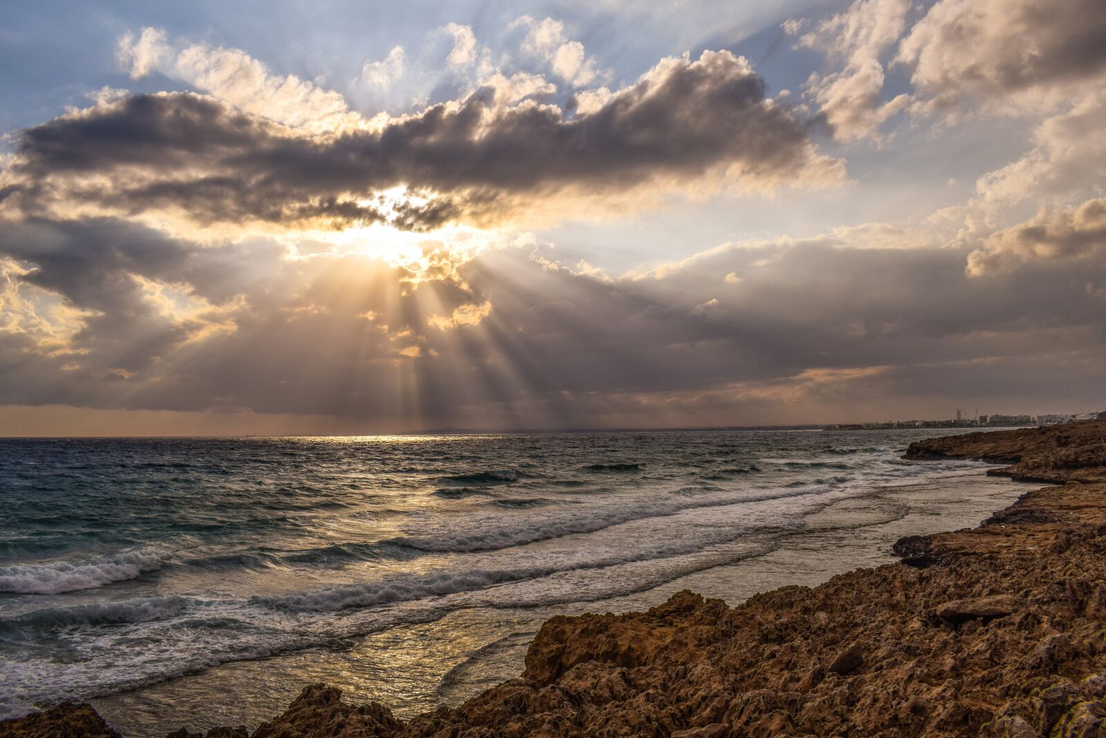 Nikon D3300 sample photo. Sunset, sea, sky photography