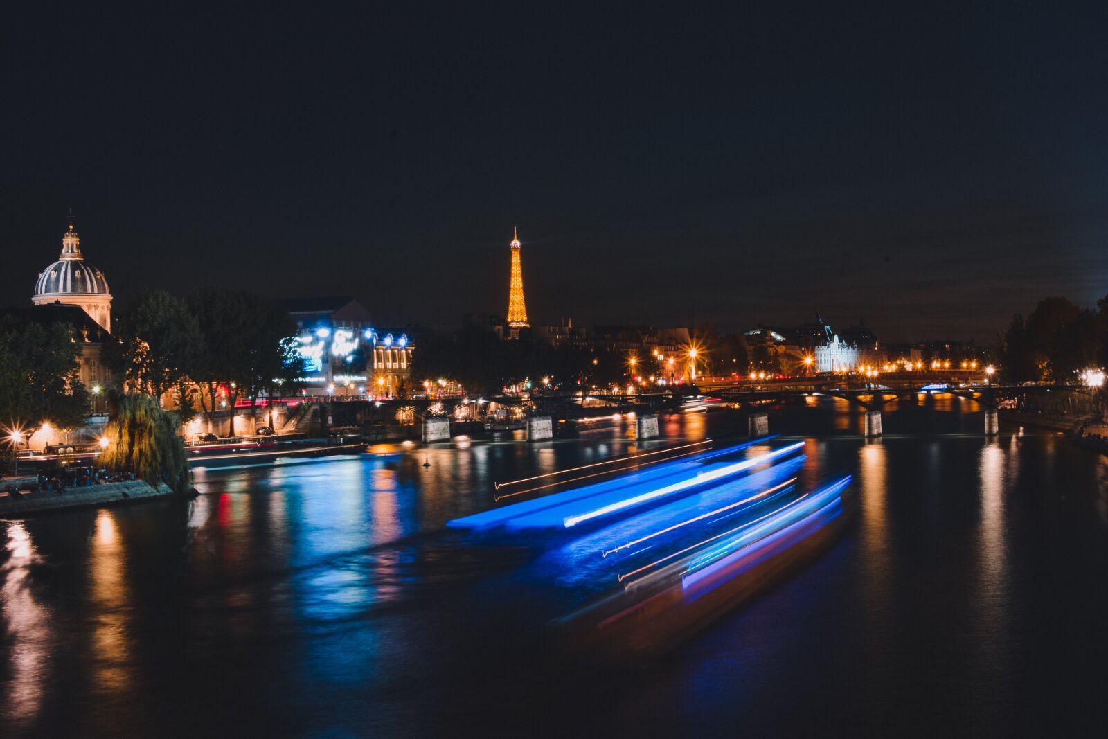 Nikon D3400 sample photo. Night, paris, eiffel photography