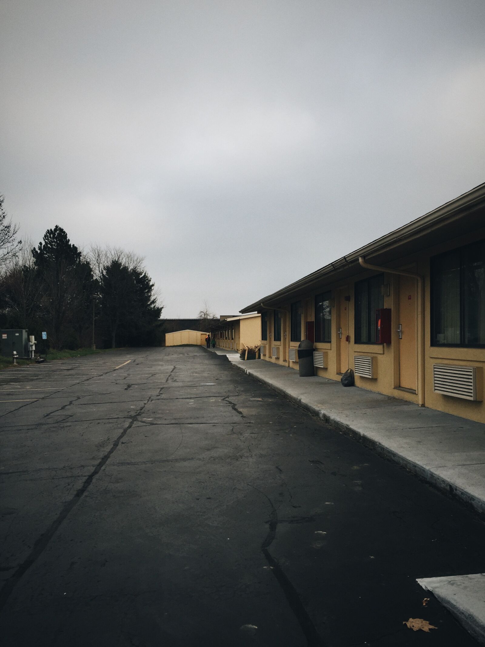 Apple iPhone 6 sample photo. Hotel, parking, lot, sky photography