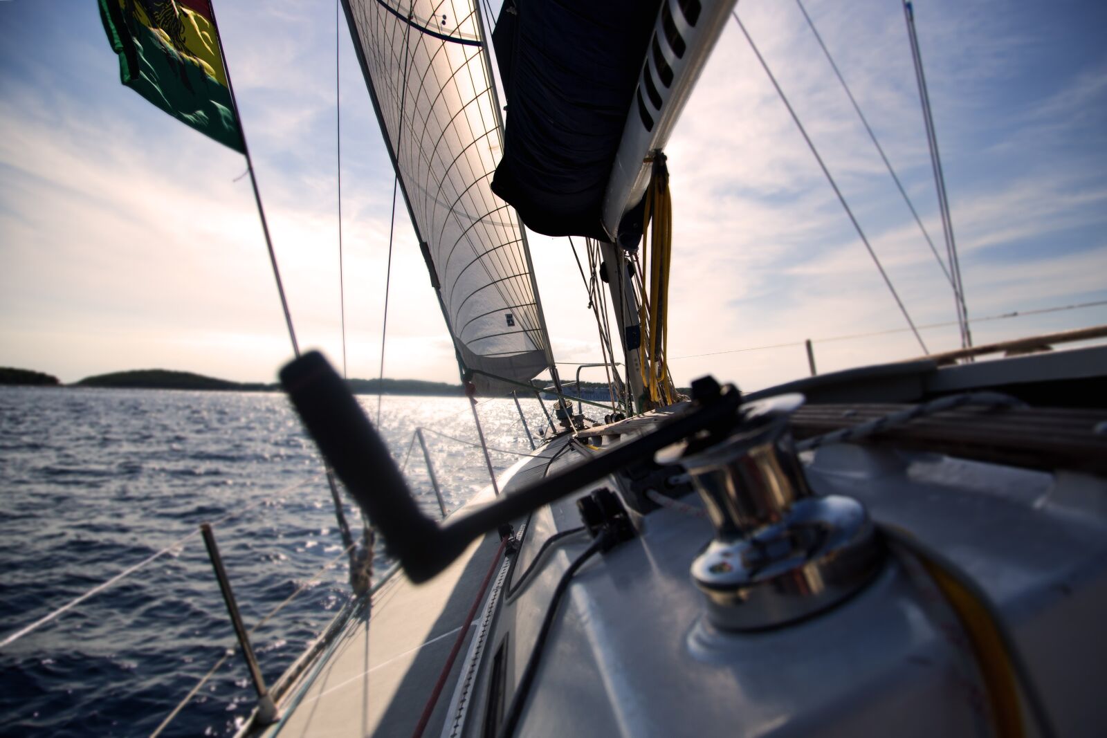 Canon EF 24-105mm F4L IS USM sample photo. Boat, sail, sailboat photography
