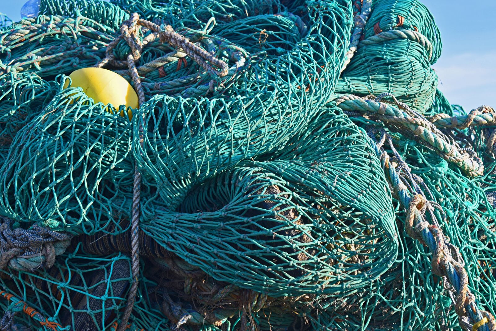 Nikon D3300 sample photo. Net, fishing, harbor photography