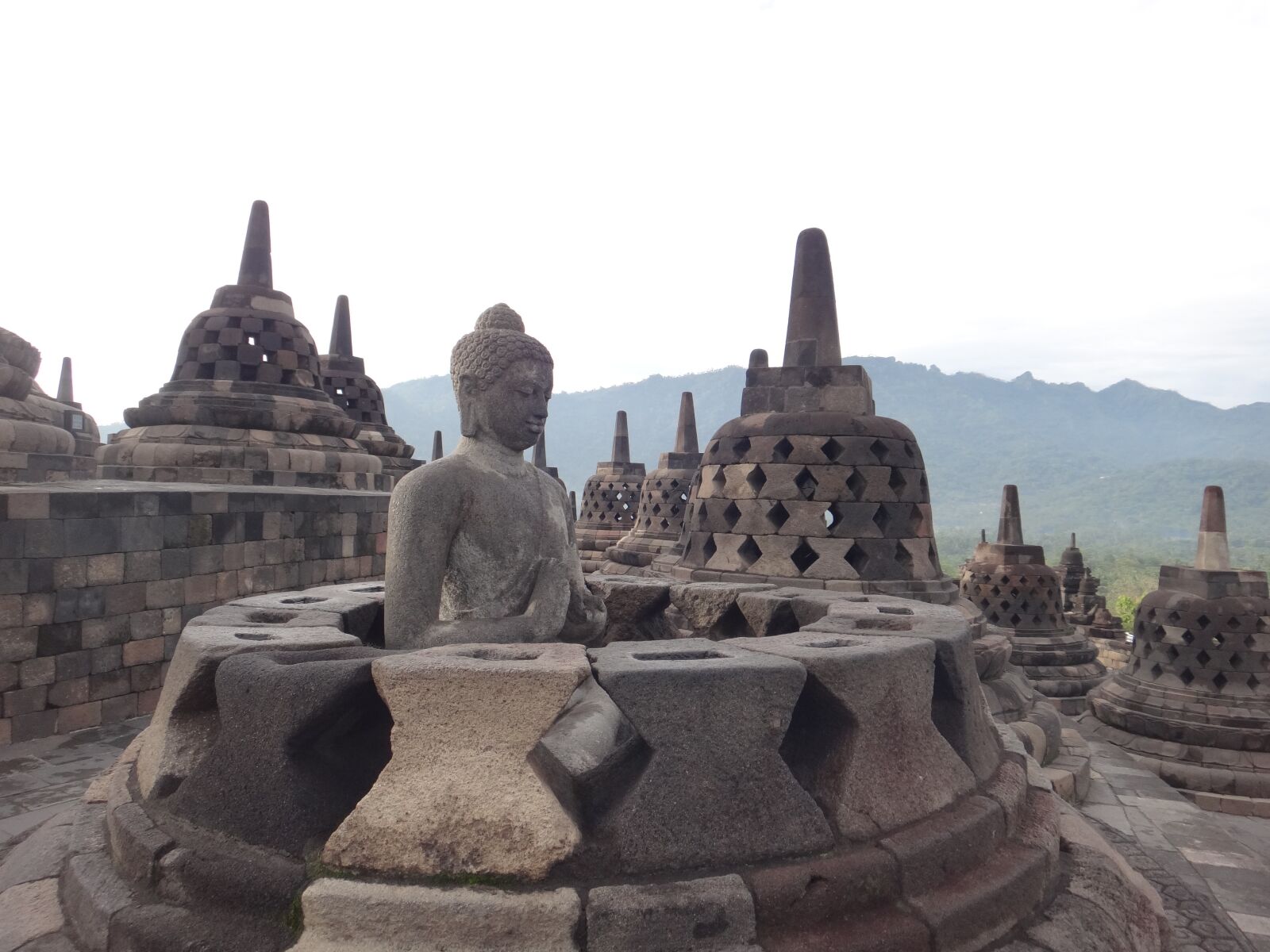 Sony DSC-TX20 sample photo. Borobudur, indonesia, java photography