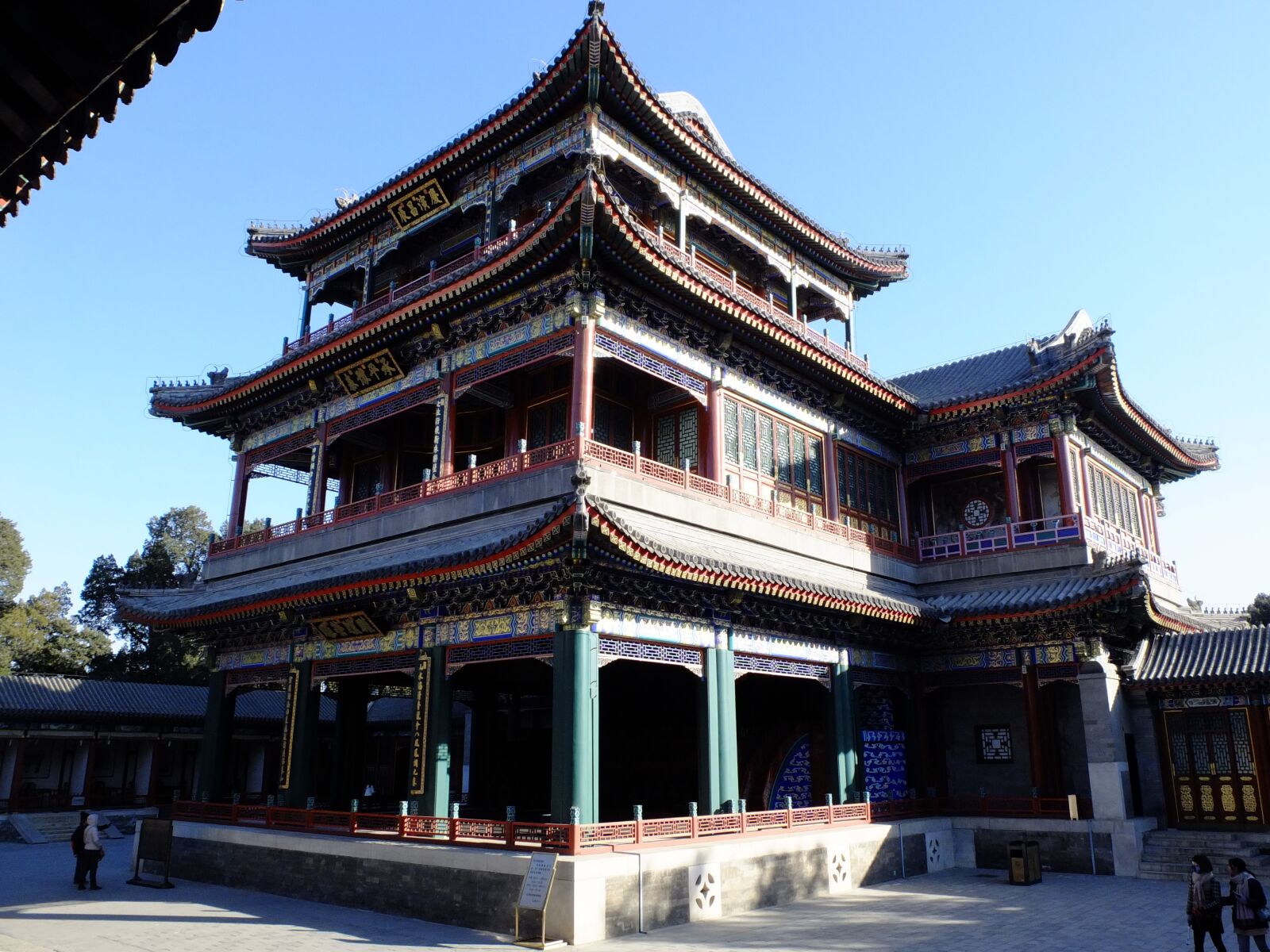 Fujifilm X10 sample photo. Summer palace, beijing, architecture photography