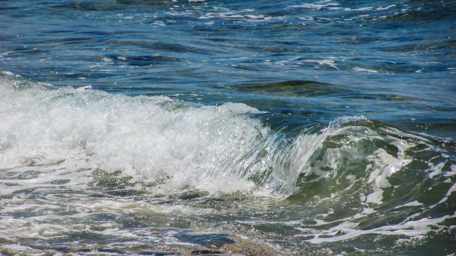 Canon PowerShot SX400 IS sample photo. Wave, sea, beach photography