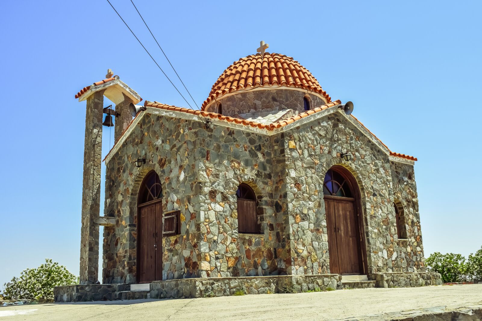 Nikon D3300 sample photo. Cyprus, ayia varvara, church photography