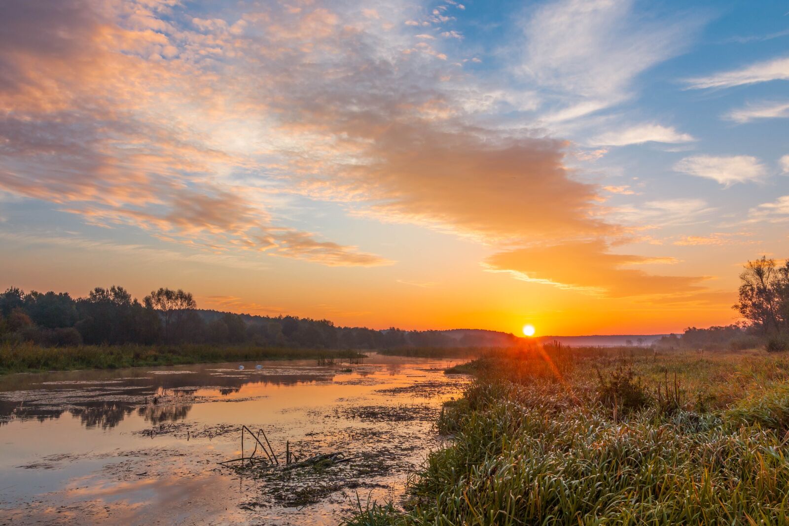 Canon EOS 700D (EOS Rebel T5i / EOS Kiss X7i) sample photo. Sunrise, river, sky photography