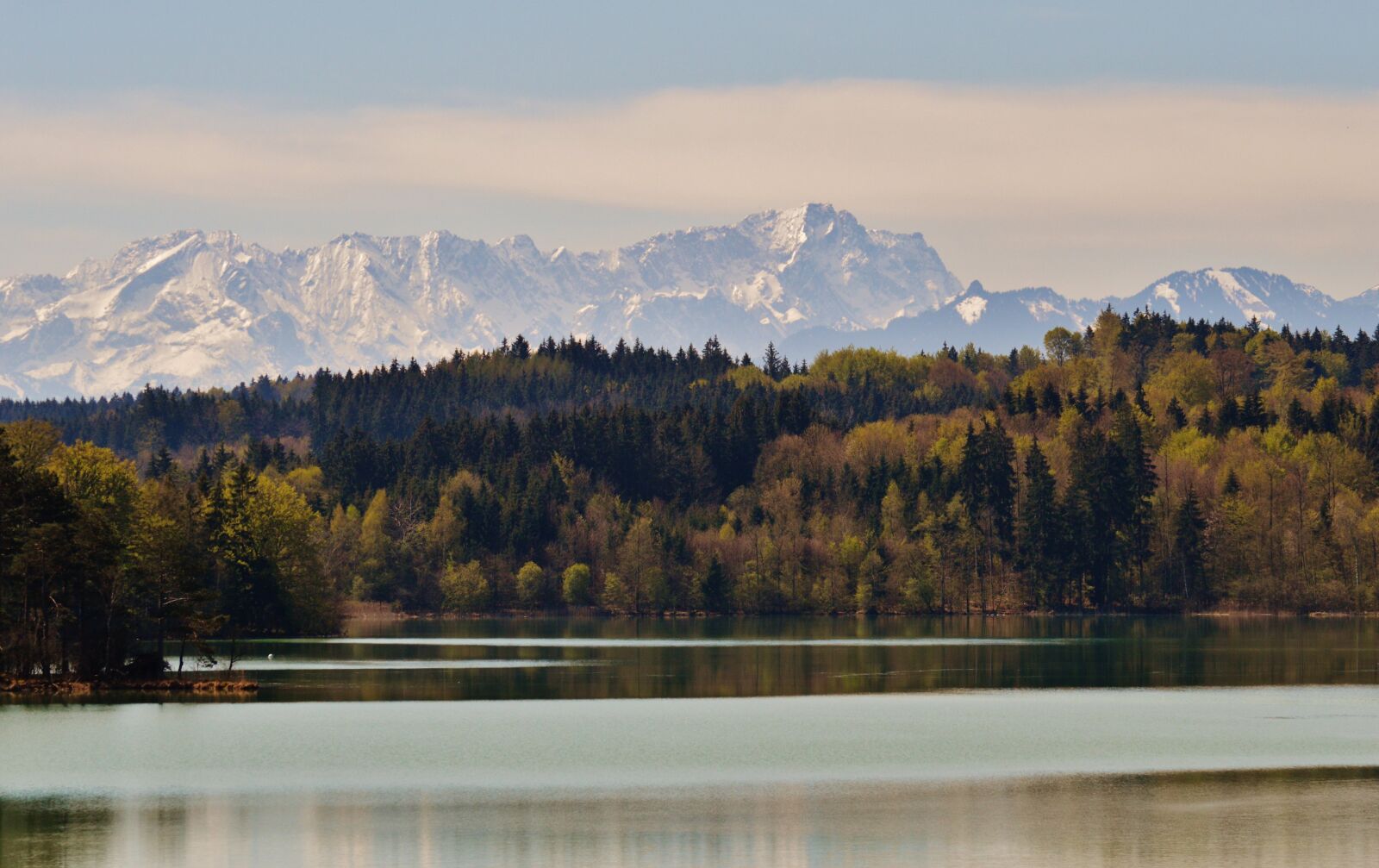 Nikon D3200 sample photo. Landscape, easter lake, iffeldorf photography