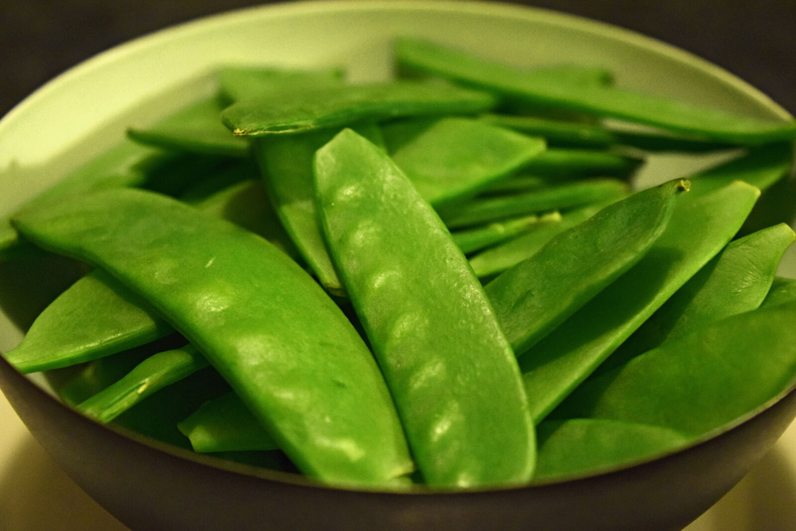 Nikon D3300 sample photo. Groszek, mangetout, snow, pea photography