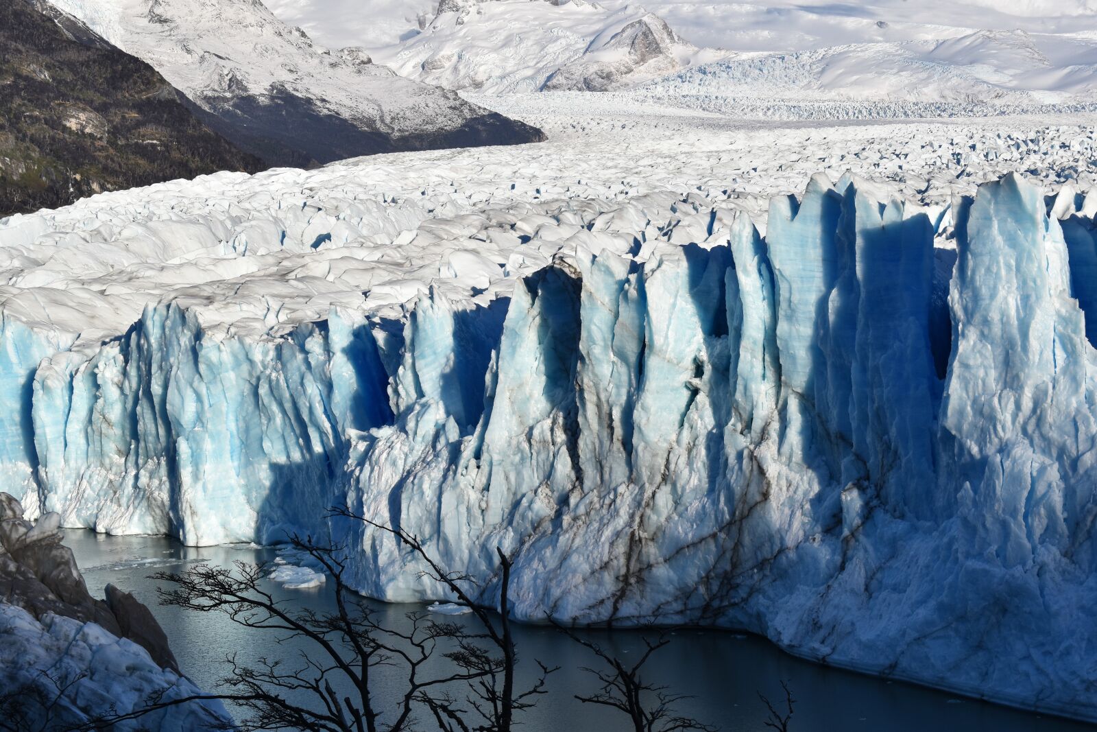 Nikon D5500 sample photo. Glacier, argentina, nature photography